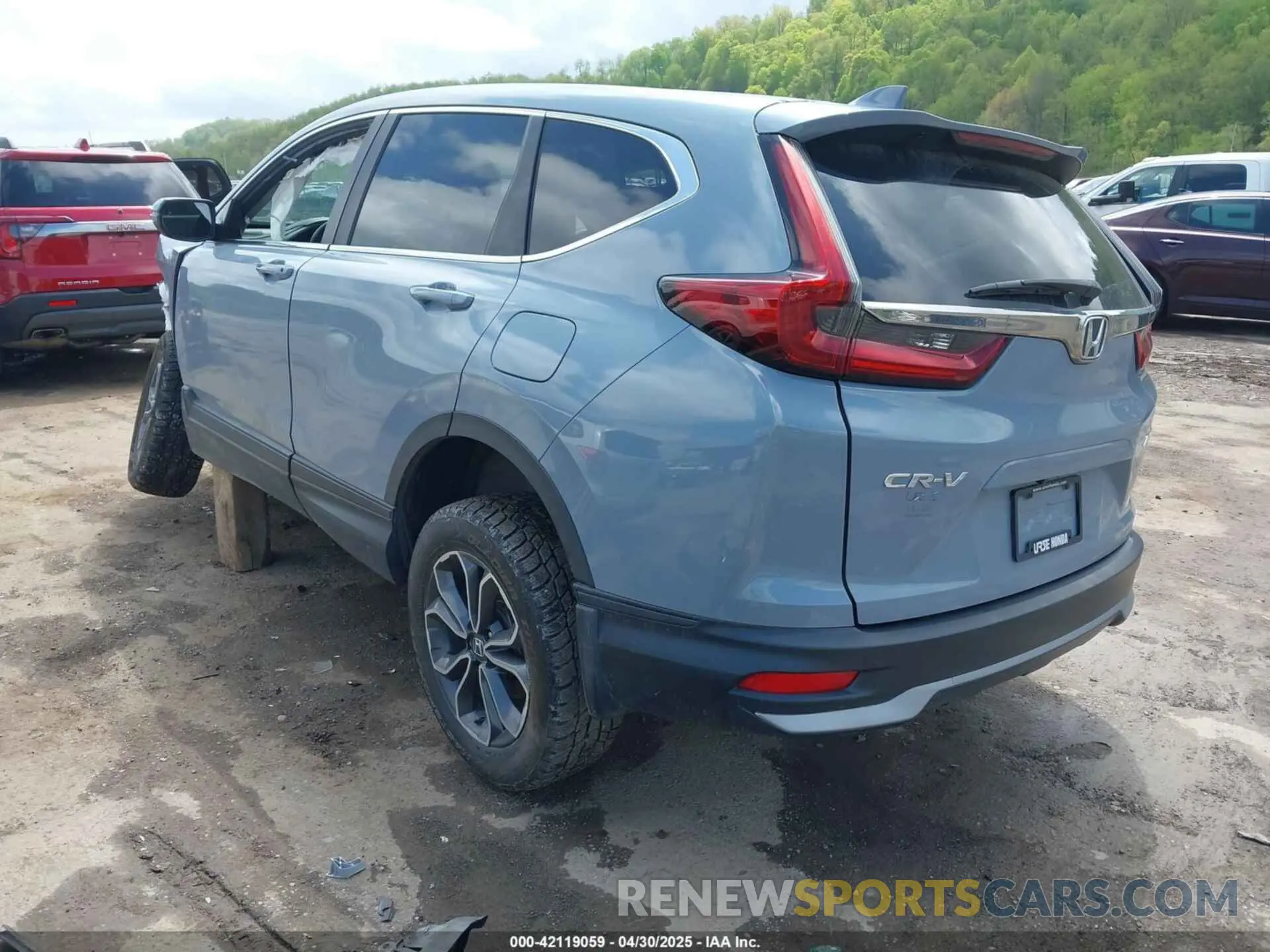 3 Фотография поврежденного автомобиля 5J6RW2H84MA015722 HONDA CR-V 2021