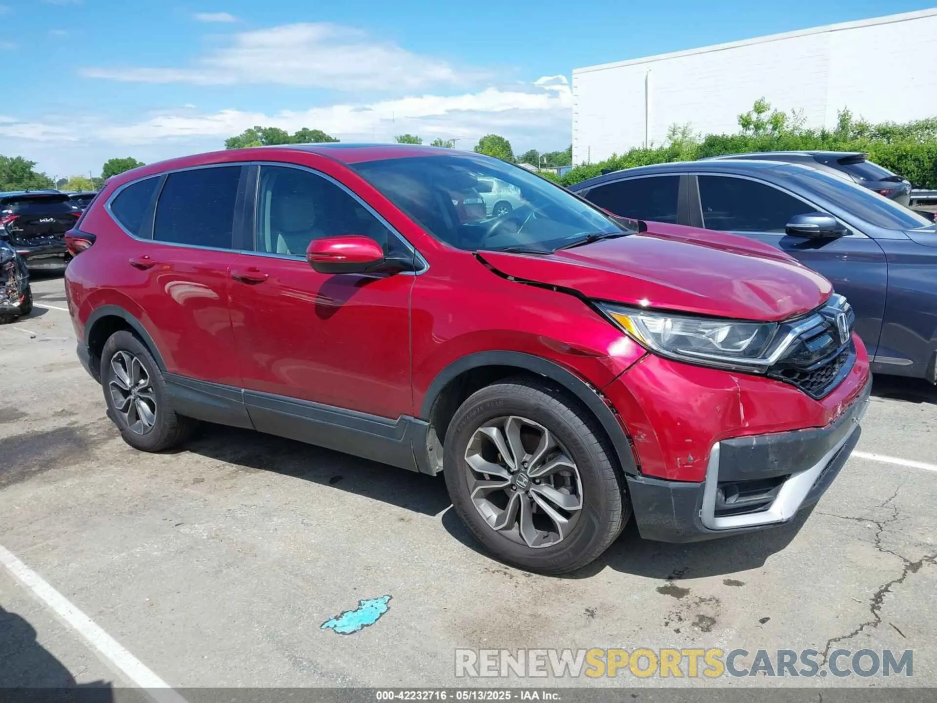 13 Фотография поврежденного автомобиля 5J6RW2H86MA003121 HONDA CR-V 2021