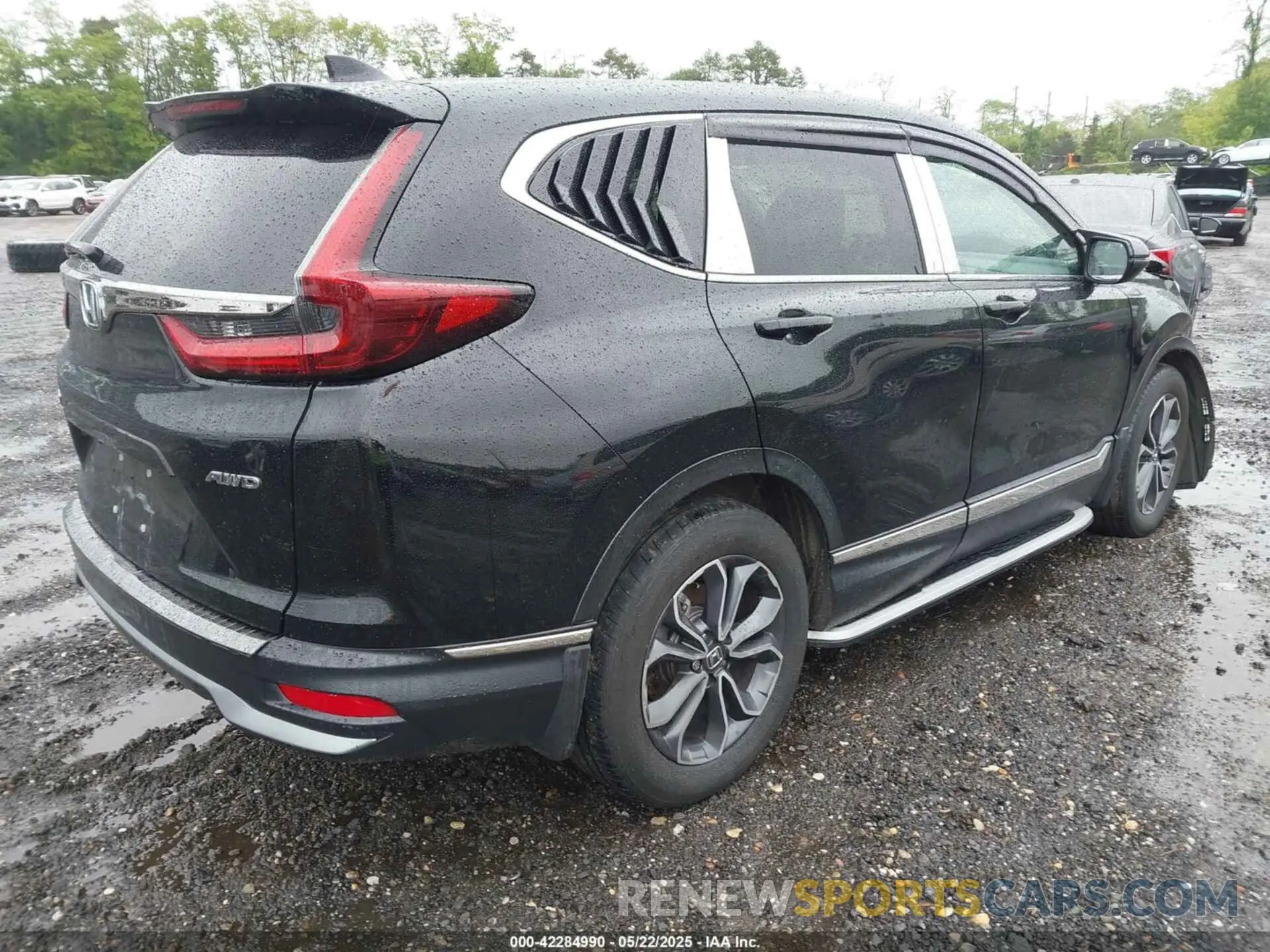 4 Фотография поврежденного автомобиля 5J6RW2H87ML011376 HONDA CR-V 2021
