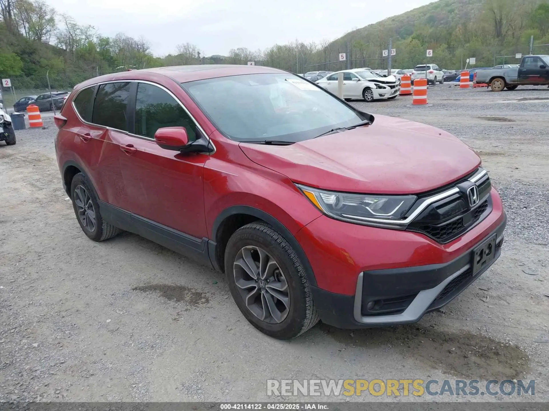 1 Фотография поврежденного автомобиля 5J6RW2H8XML022453 HONDA CR-V 2021