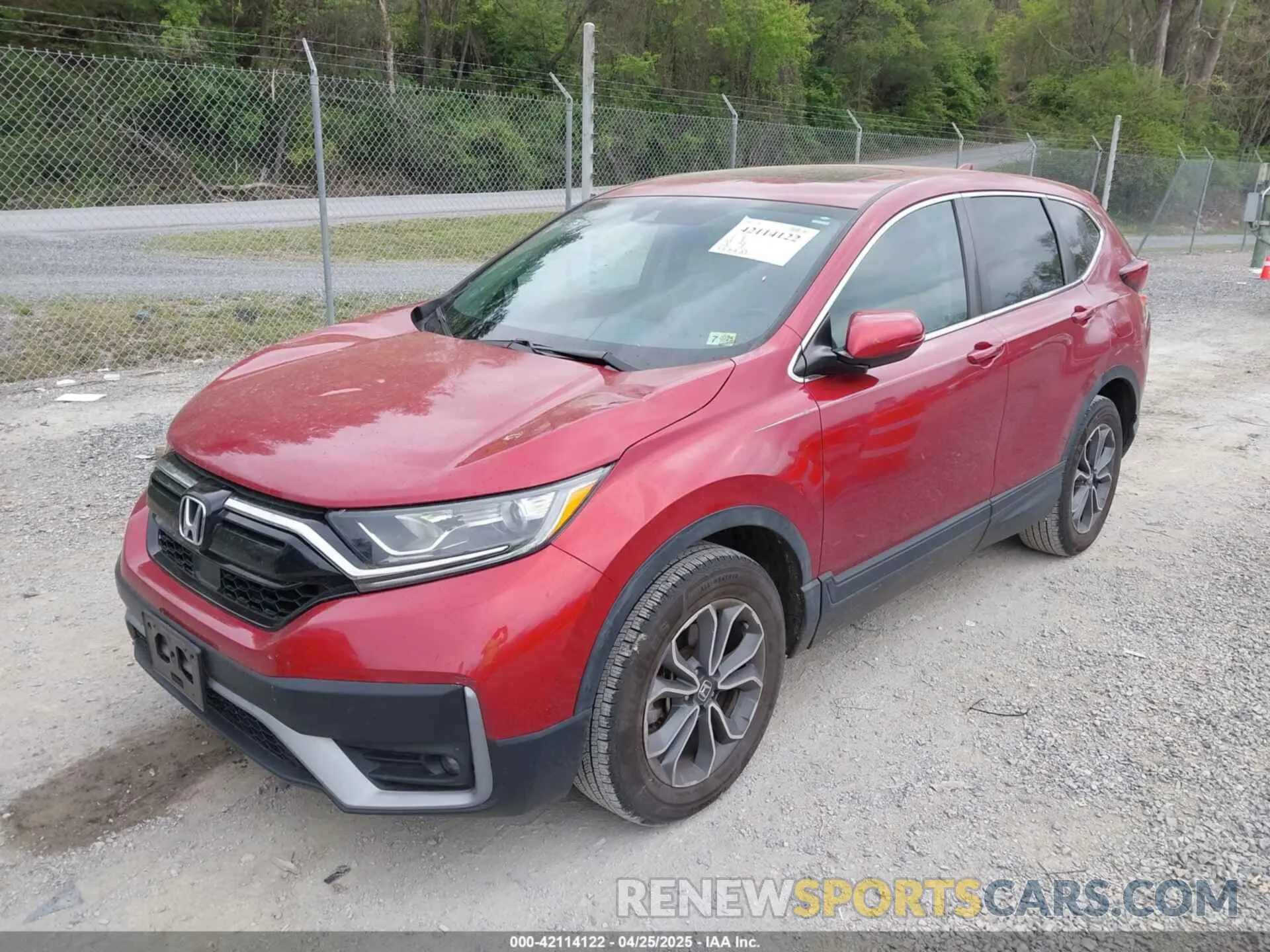 2 Фотография поврежденного автомобиля 5J6RW2H8XML022453 HONDA CR-V 2021