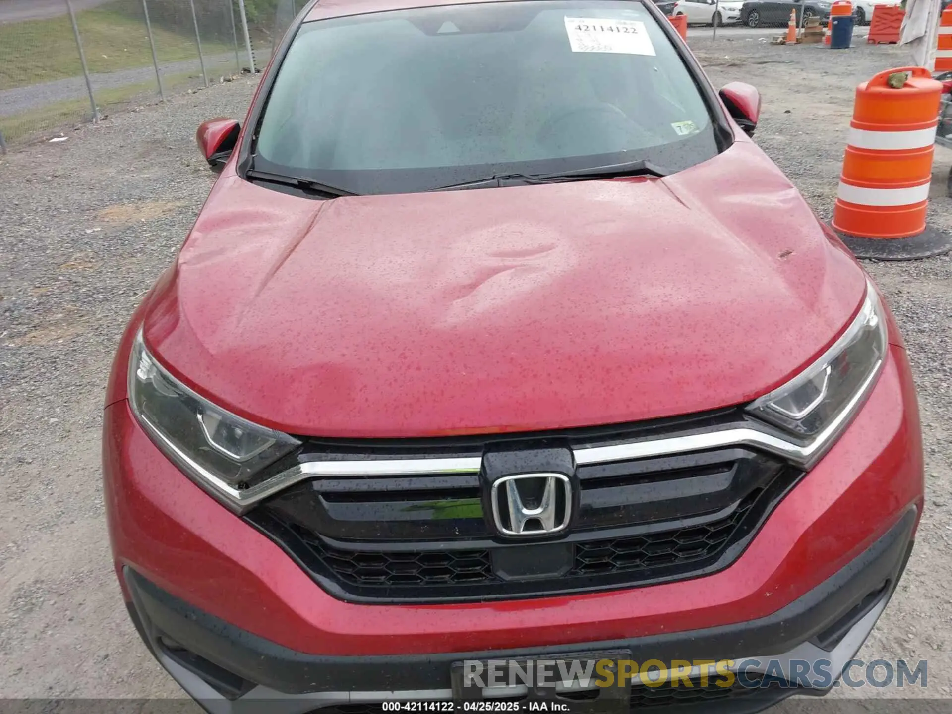 6 Фотография поврежденного автомобиля 5J6RW2H8XML022453 HONDA CR-V 2021