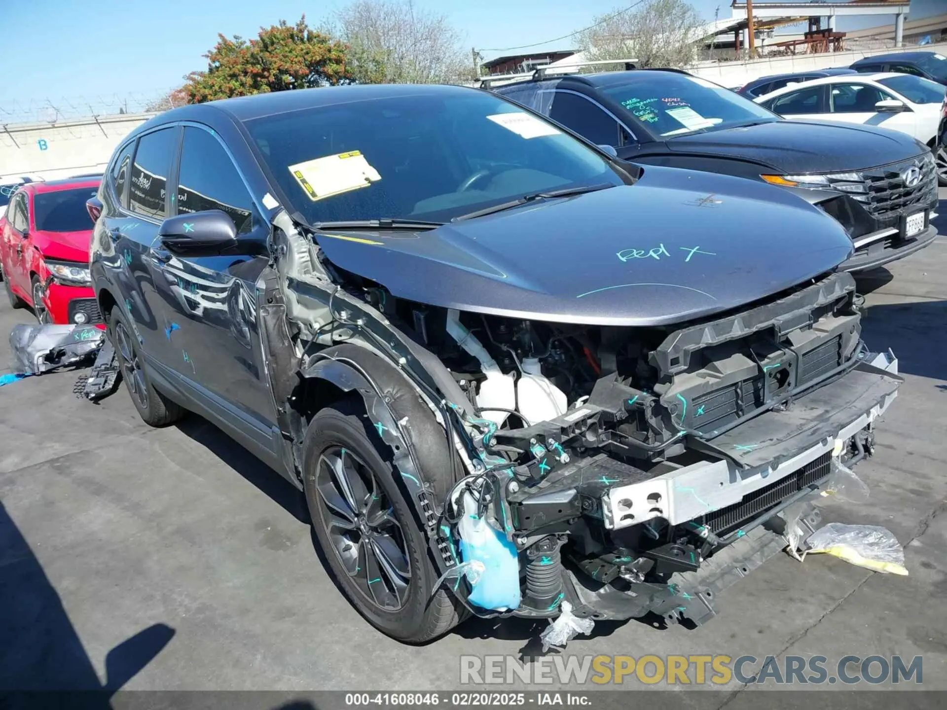 1 Photograph of a damaged car 7FART6H50ME023324 HONDA CR-V 2021