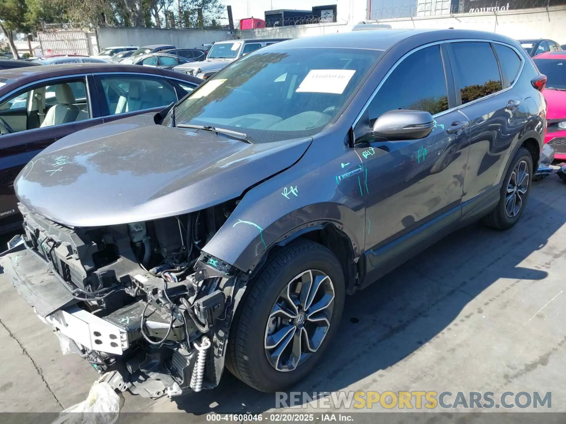 2 Photograph of a damaged car 7FART6H50ME023324 HONDA CR-V 2021