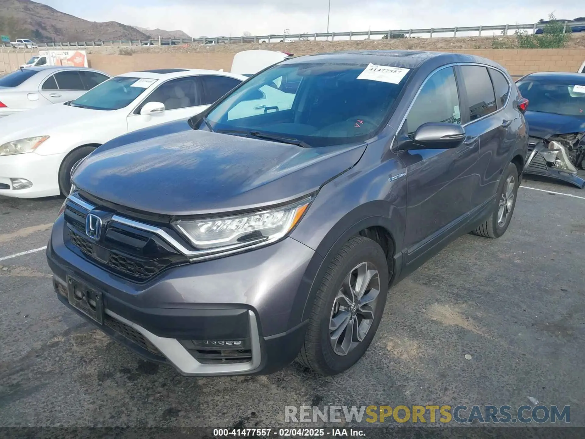 2 Photograph of a damaged car 7FART6H53ME035984 HONDA CR-V 2021