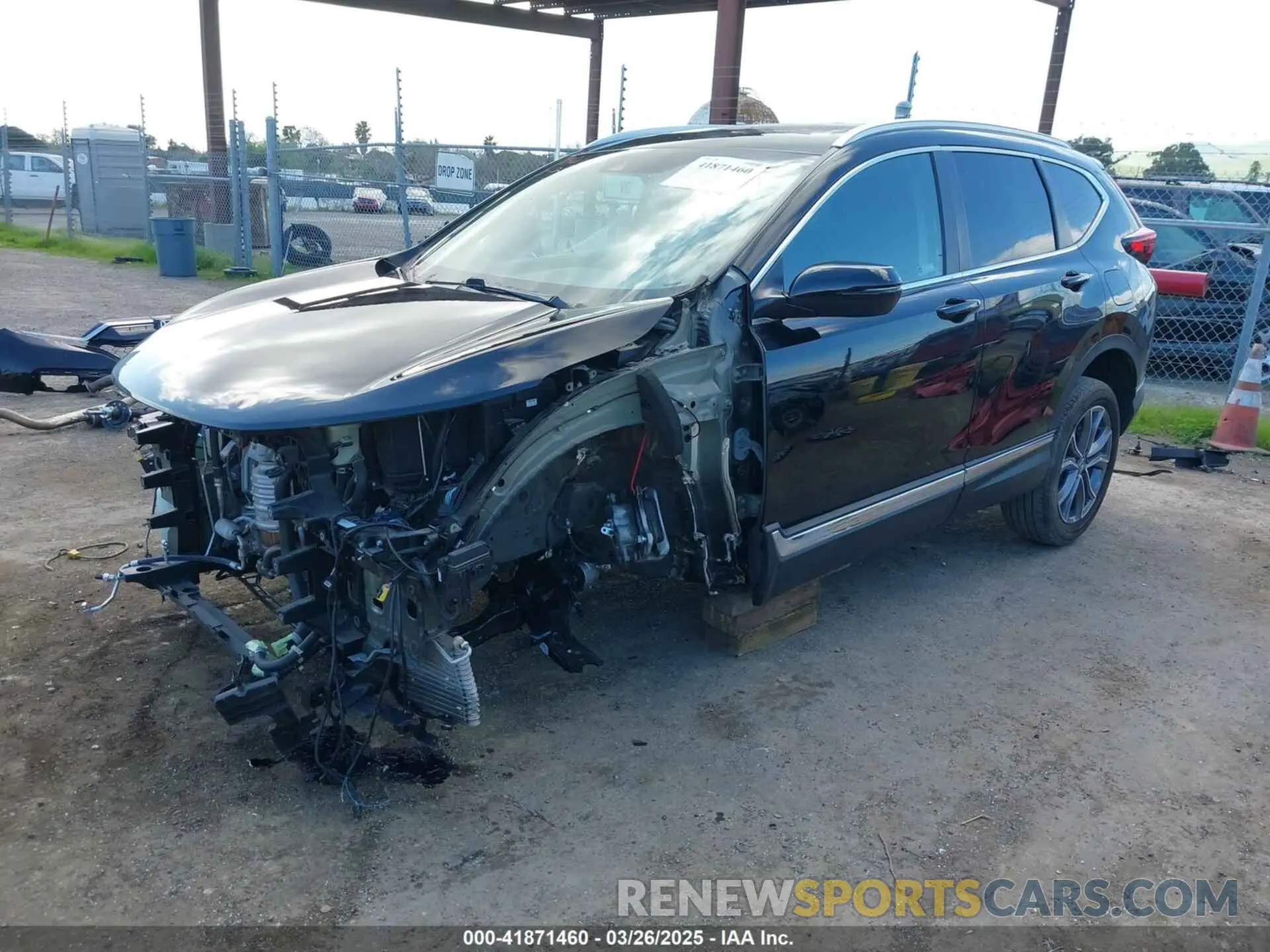 2 Фотография поврежденного автомобиля 7FART6H90ME020796 HONDA CR-V 2021