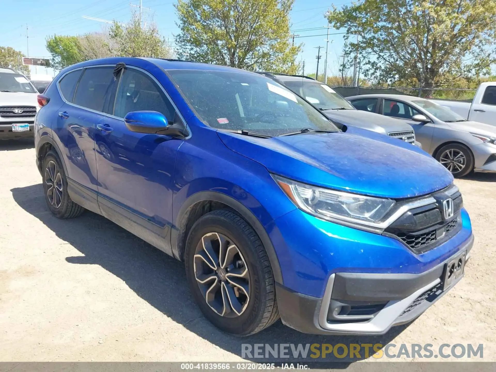 1 Фотография поврежденного автомобиля 7FARW1H58ME002201 HONDA CR-V 2021