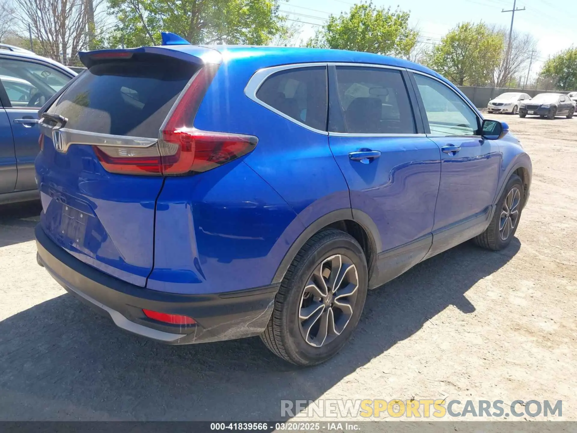 4 Фотография поврежденного автомобиля 7FARW1H58ME002201 HONDA CR-V 2021