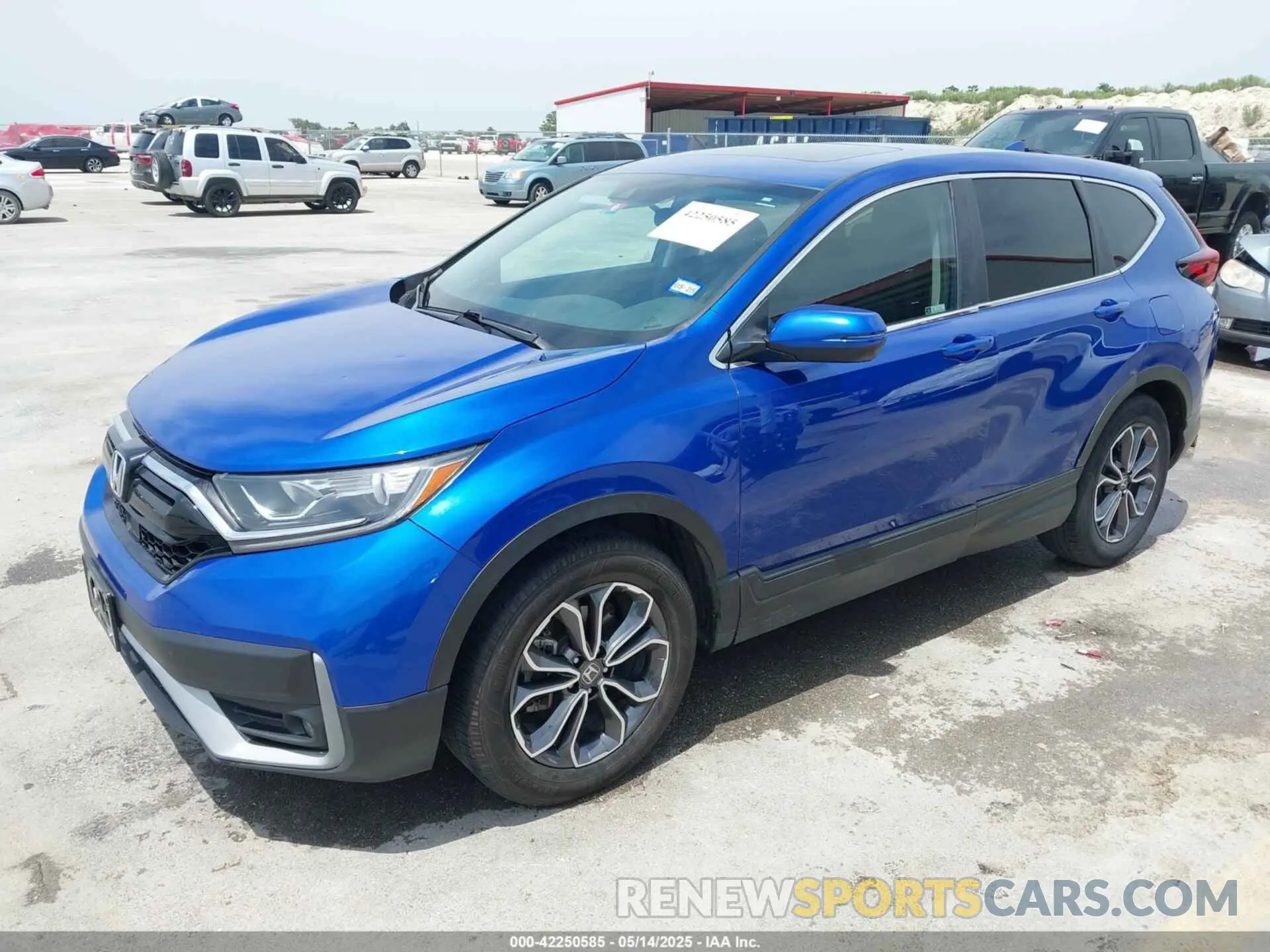 2 Фотография поврежденного автомобиля 7FARW1H58ME012839 HONDA CR-V 2021