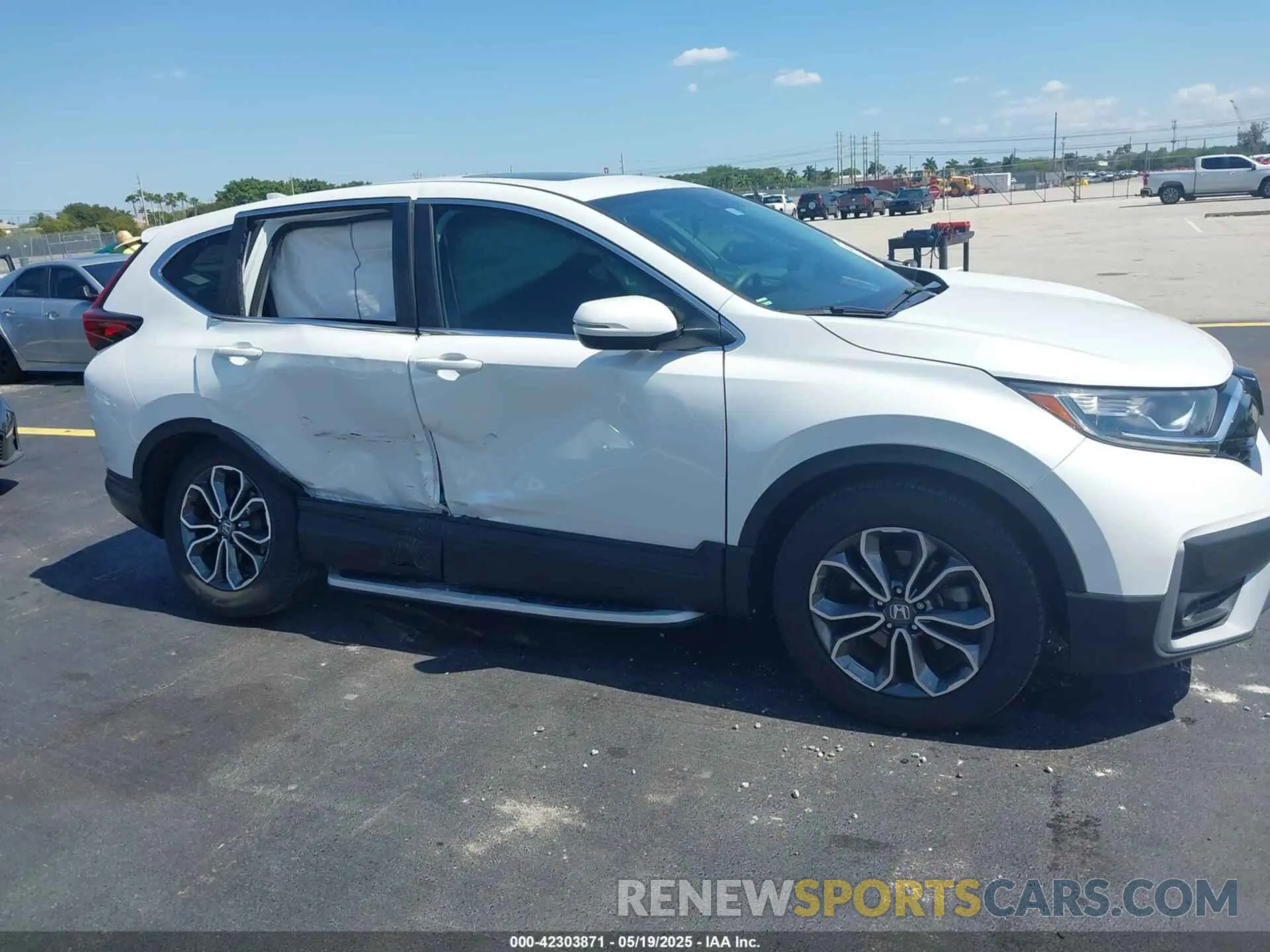 6 Фотография поврежденного автомобиля 7FARW1H59ME008721 HONDA CR-V 2021