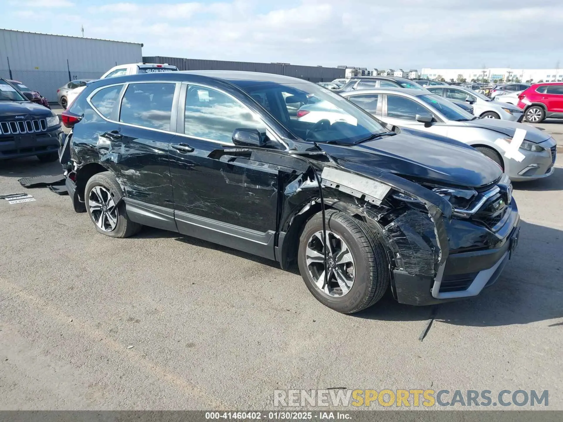 1 Фотография поврежденного автомобиля 7FARW1H71ME014756 HONDA CR-V 2021