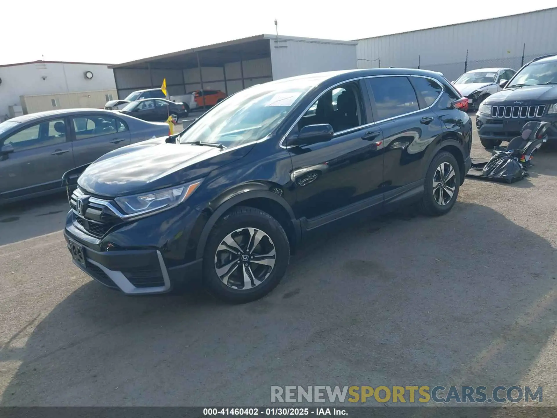 2 Фотография поврежденного автомобиля 7FARW1H71ME014756 HONDA CR-V 2021