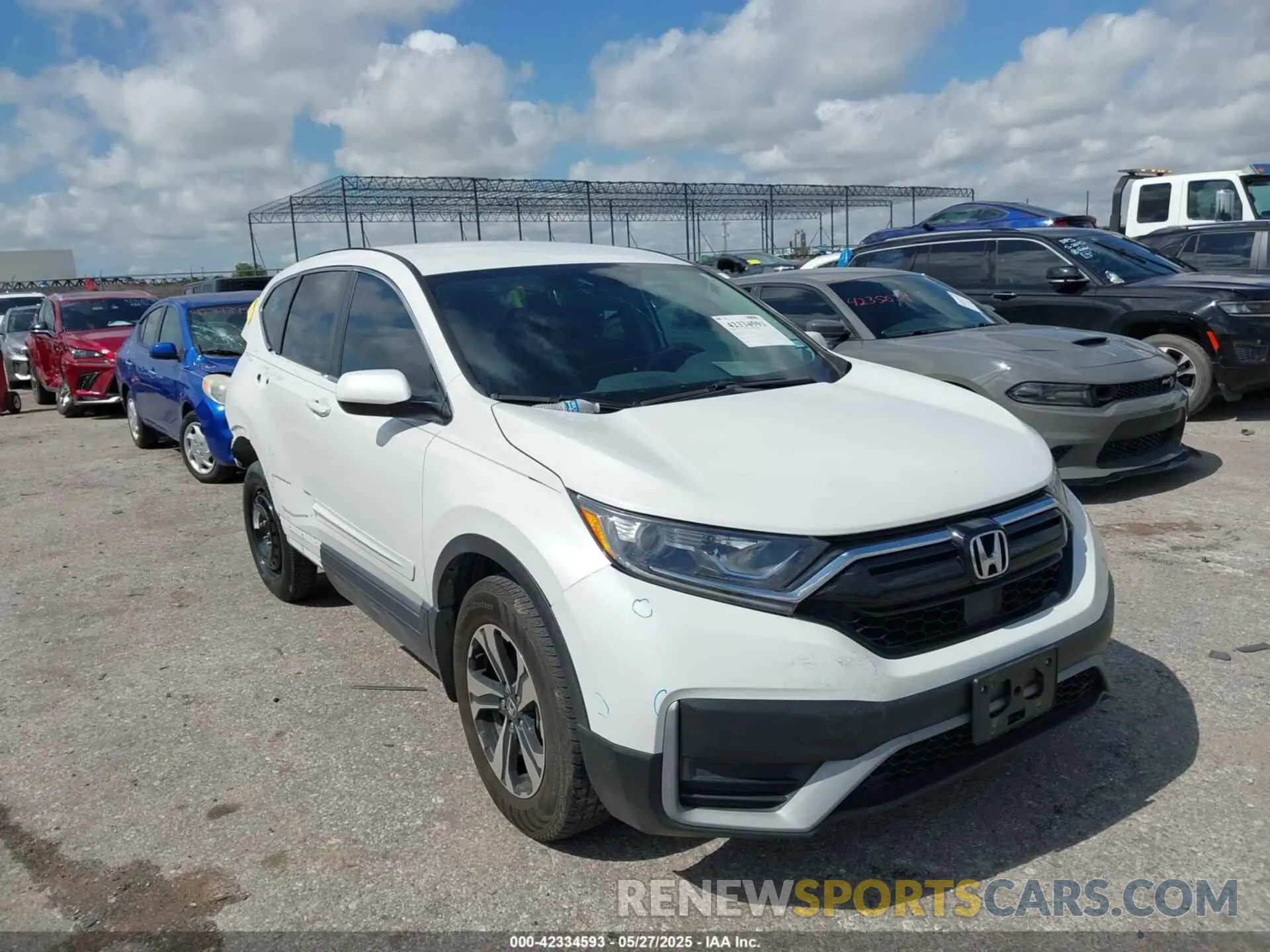 1 Фотография поврежденного автомобиля 7FARW1H71ME017513 HONDA CR-V 2021