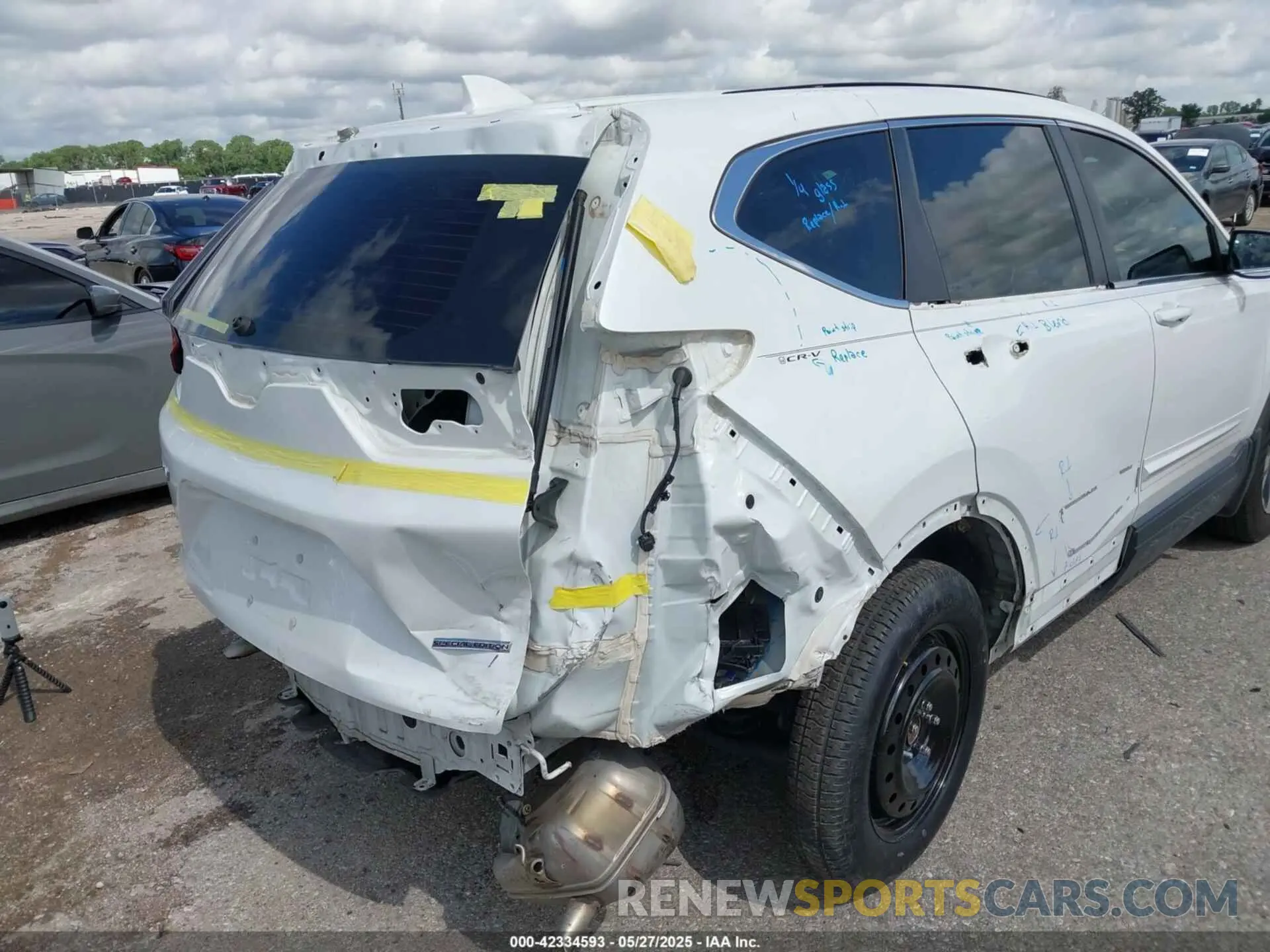 6 Фотография поврежденного автомобиля 7FARW1H71ME017513 HONDA CR-V 2021