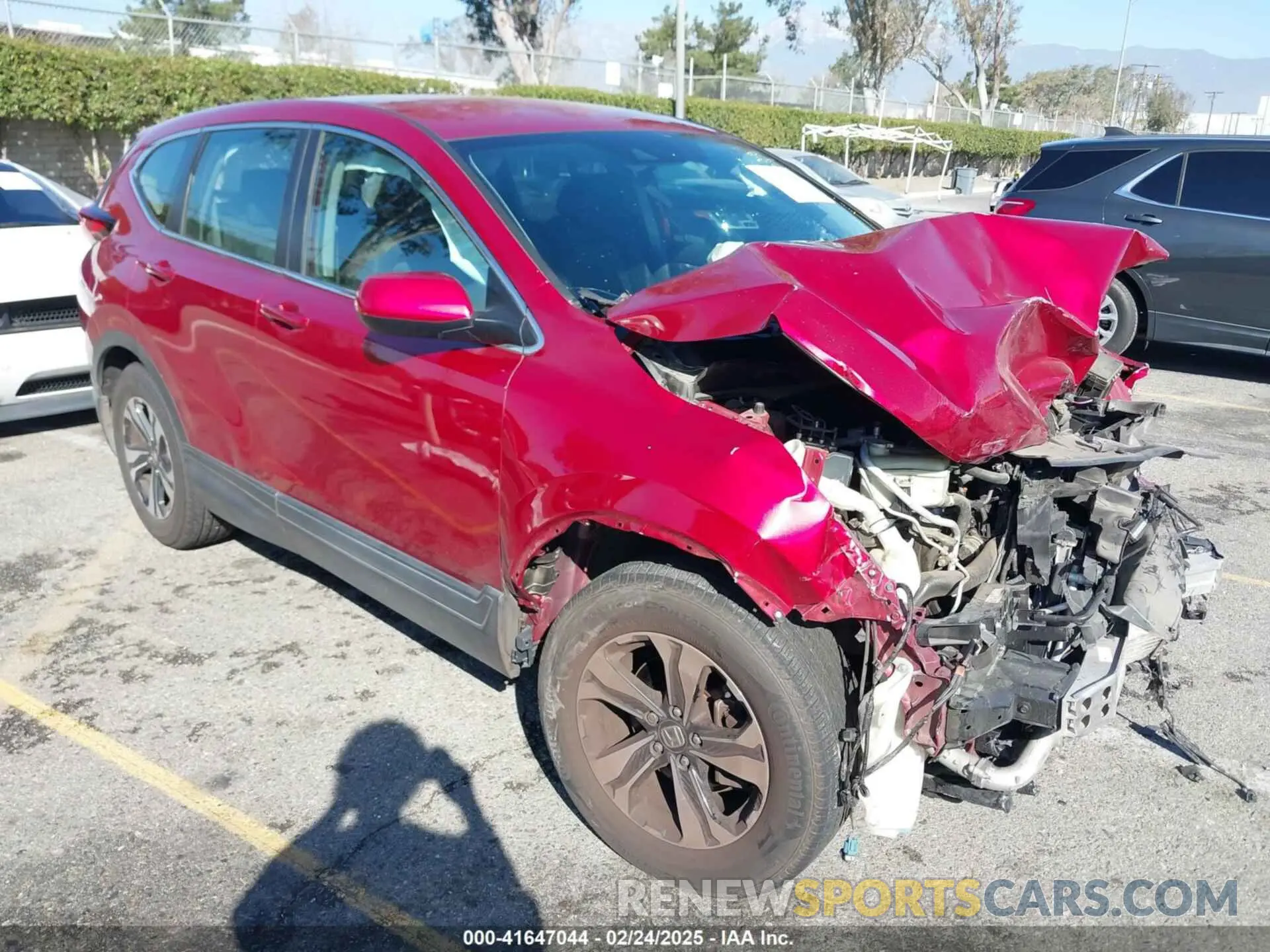 1 Photograph of a damaged car 7FARW1H71ME023506 HONDA CR-V 2021