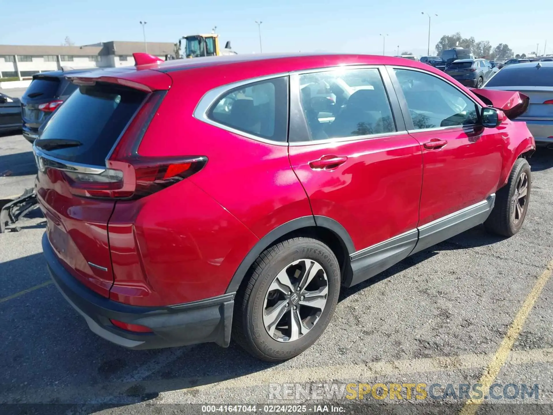 4 Photograph of a damaged car 7FARW1H71ME023506 HONDA CR-V 2021
