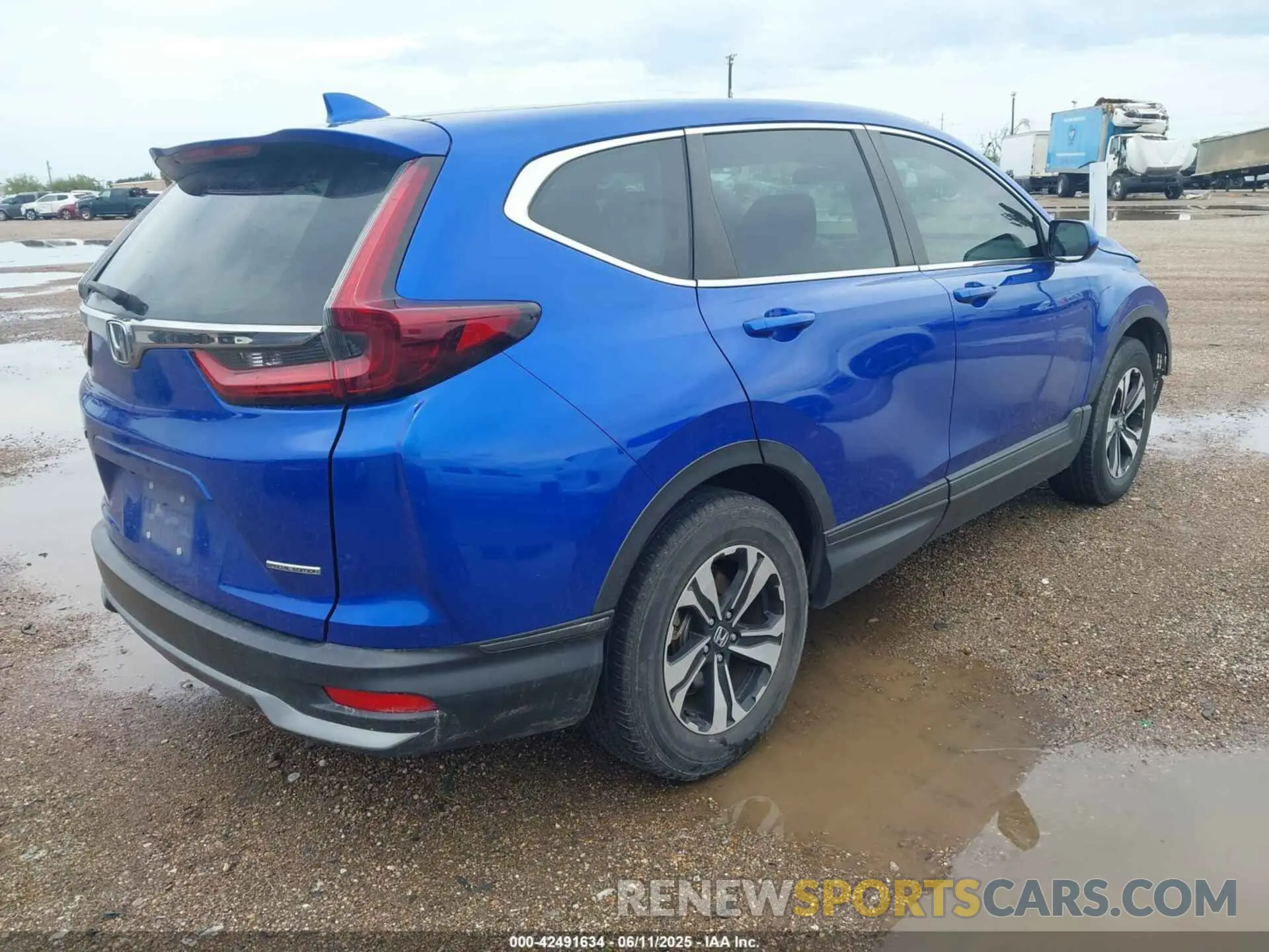 4 Photograph of a damaged car 7FARW1H72ME022381 HONDA CR-V 2021