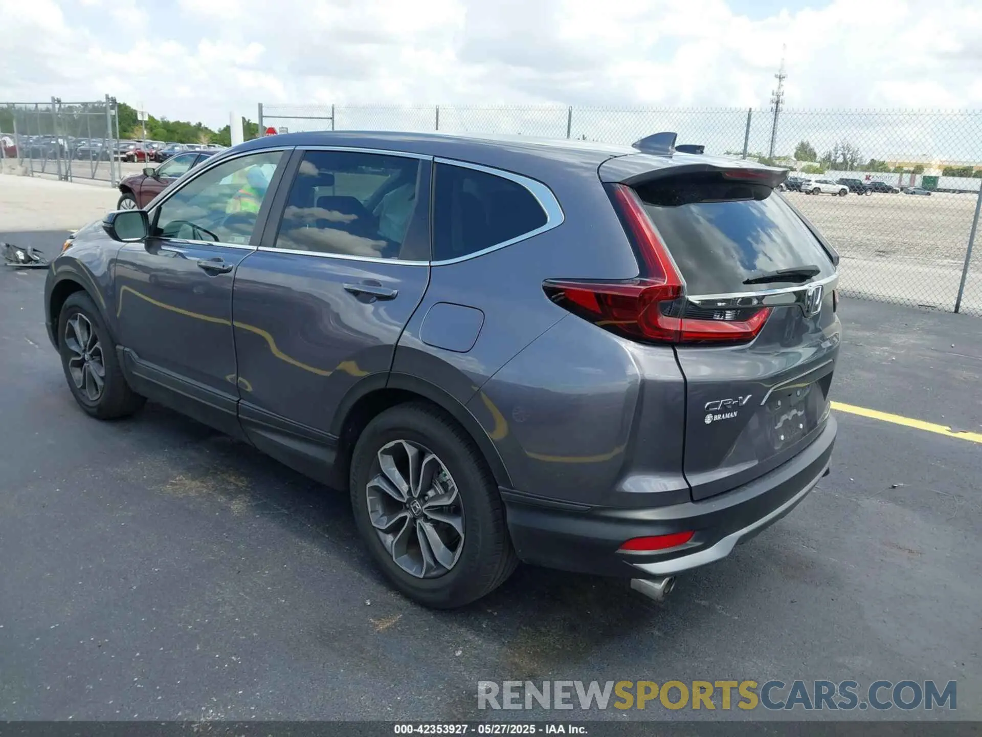 3 Photograph of a damaged car 7FARW1H81ME005905 HONDA CR-V 2021