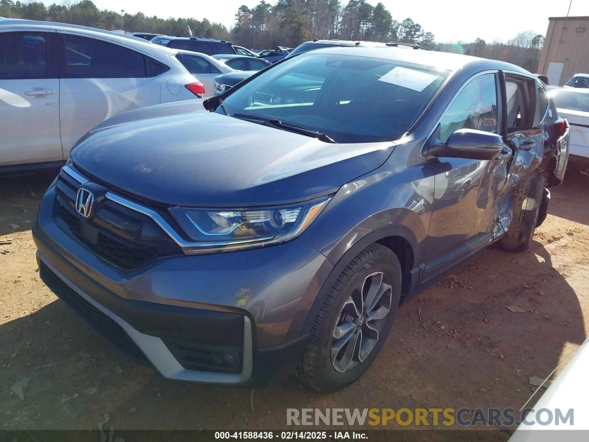 2 Photograph of a damaged car 7FARW1H81ME023790 HONDA CR-V 2021