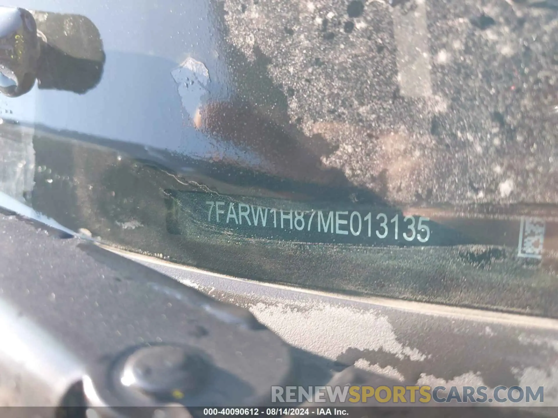 9 Фотография поврежденного автомобиля 7FARW1H87ME013135 HONDA CR-V 2021