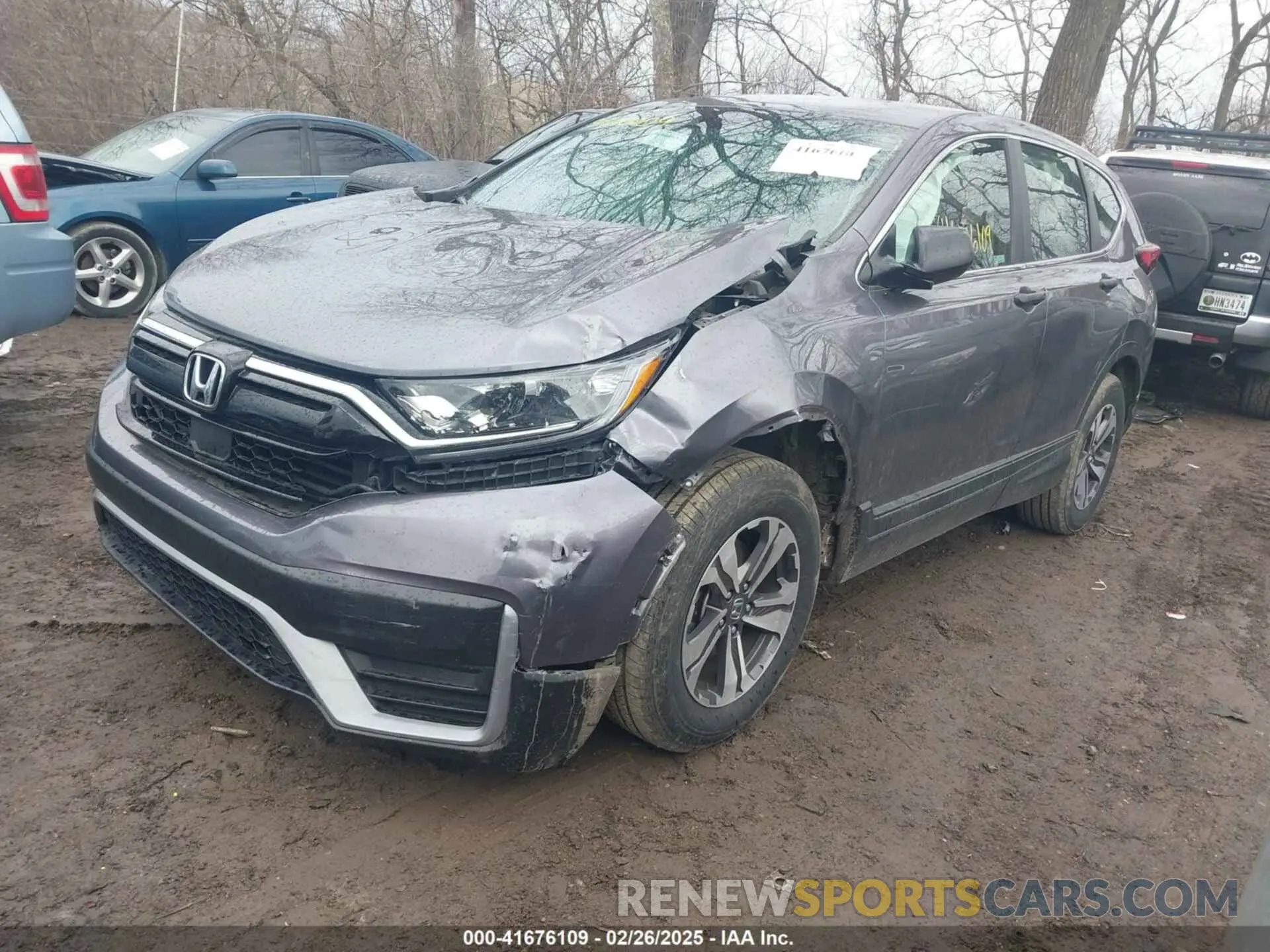 2 Photograph of a damaged car 7FARW2H26ME006727 HONDA CR-V 2021