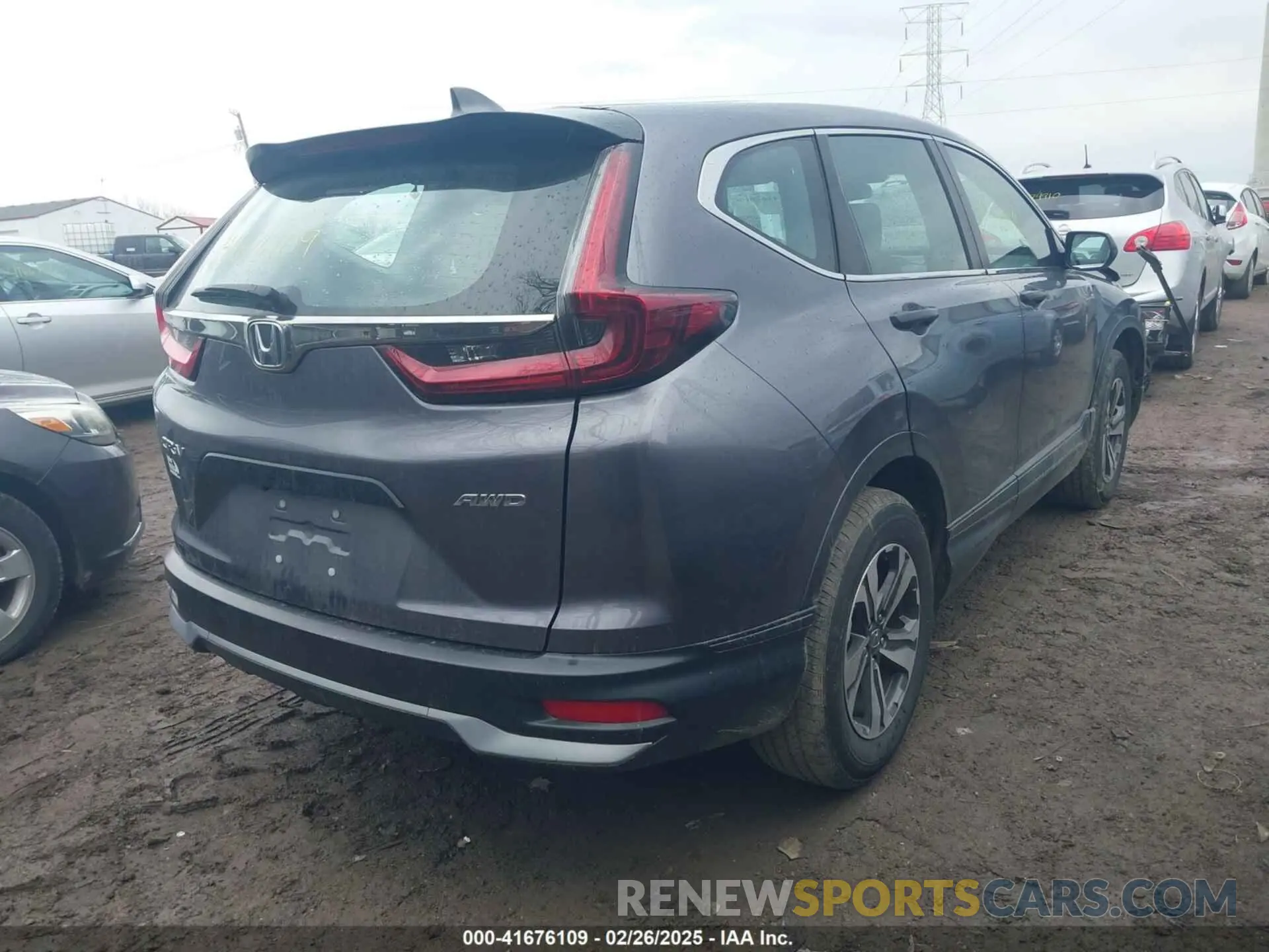 4 Photograph of a damaged car 7FARW2H26ME006727 HONDA CR-V 2021