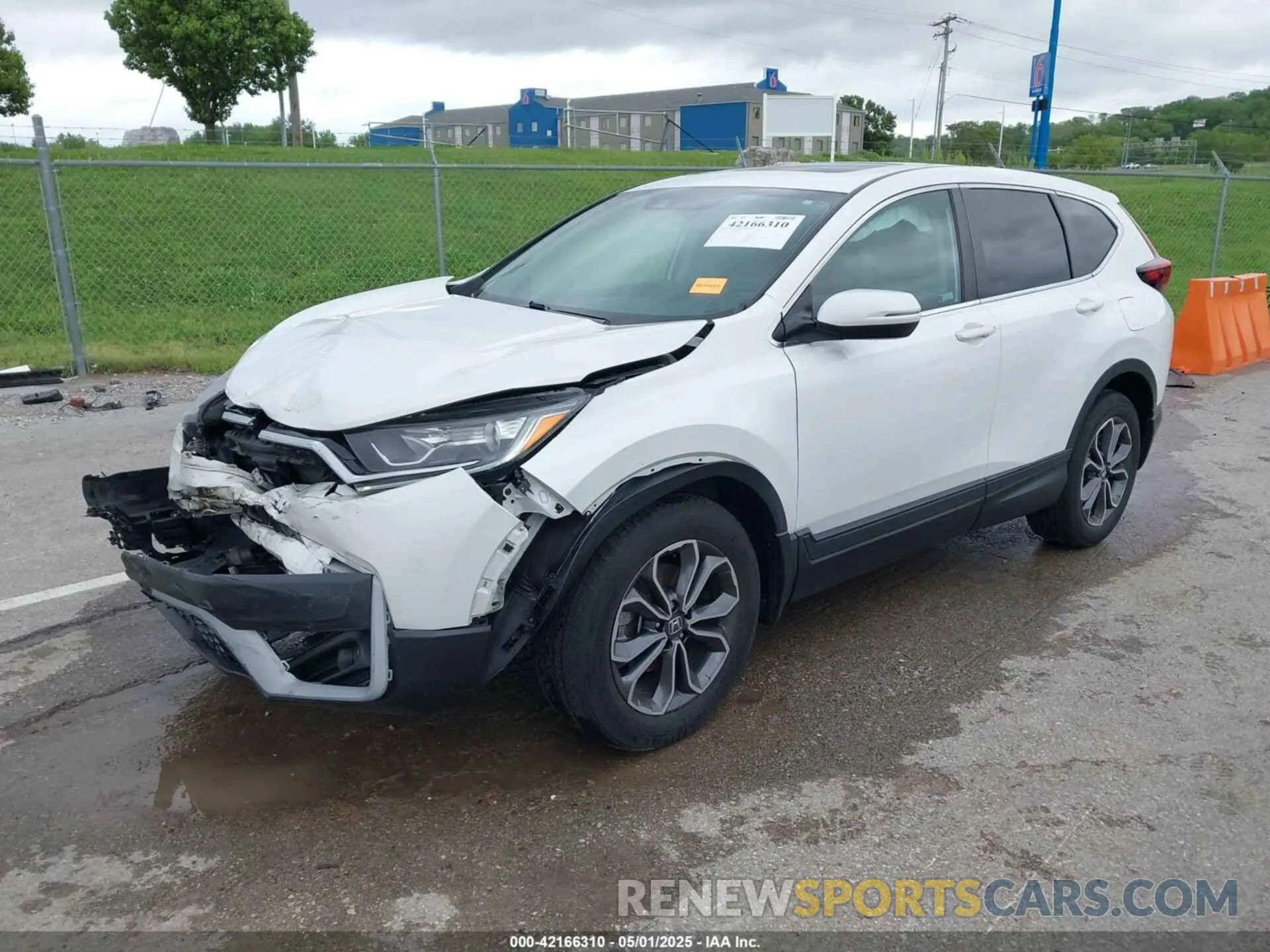 2 Фотография поврежденного автомобиля 7FARW2H51ME028306 HONDA CR-V 2021