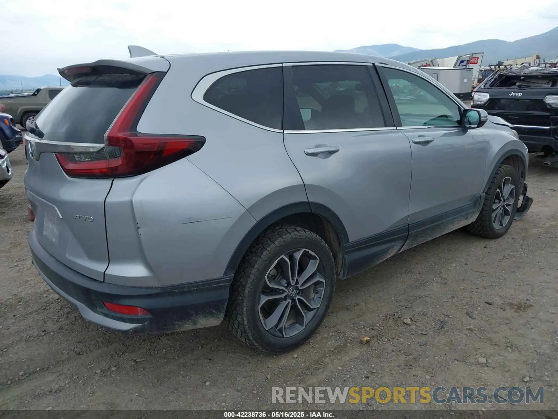 4 Фотография поврежденного автомобиля 7FARW2H53ME025181 HONDA CR-V 2021