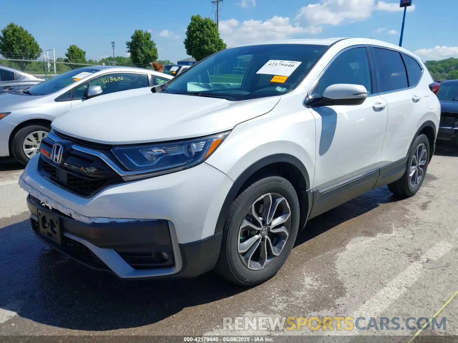 2 Фотография поврежденного автомобиля 7FARW2H55ME017552 HONDA CR-V 2021