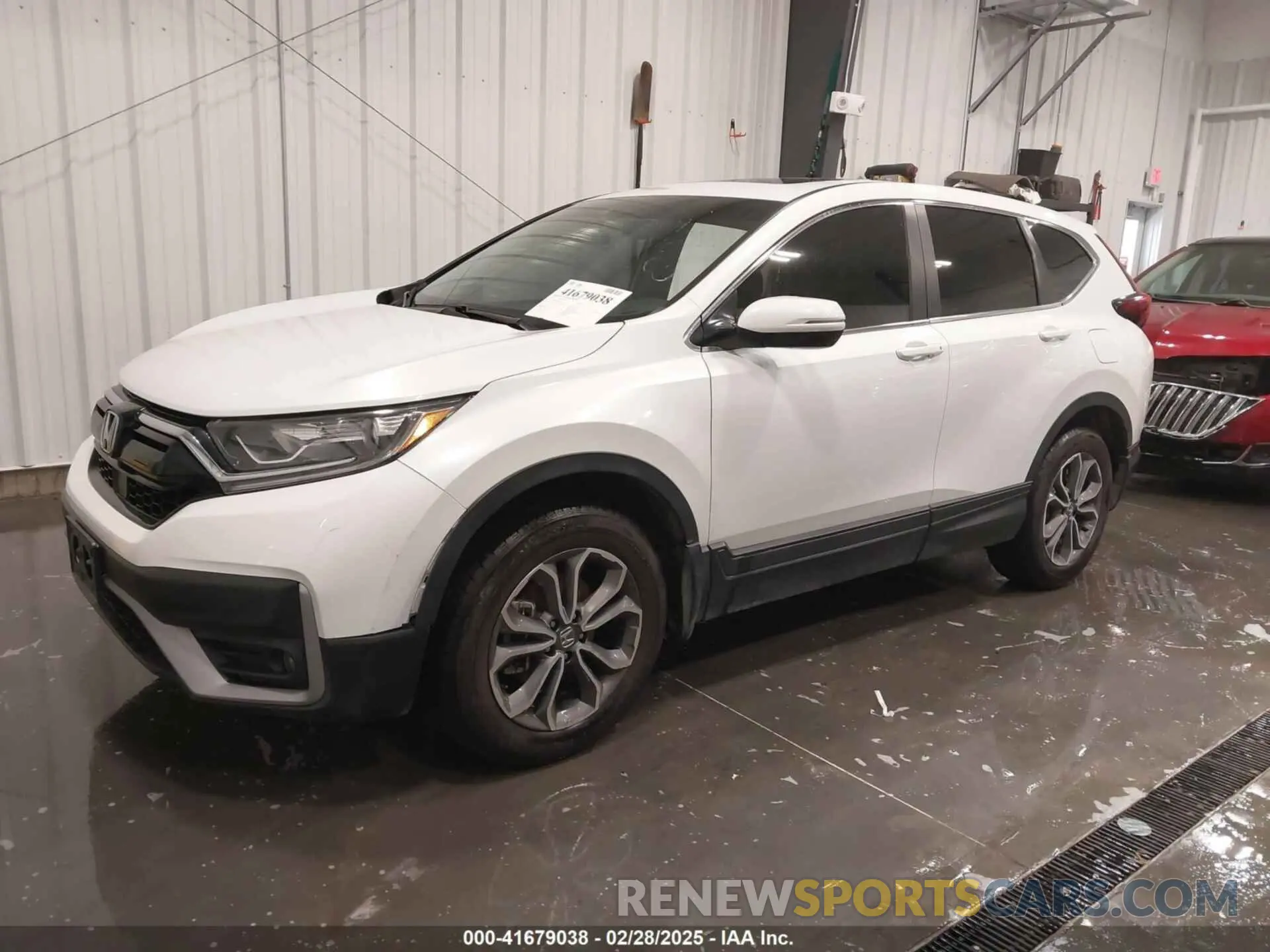2 Фотография поврежденного автомобиля 7FARW2H56ME011114 HONDA CR-V 2021