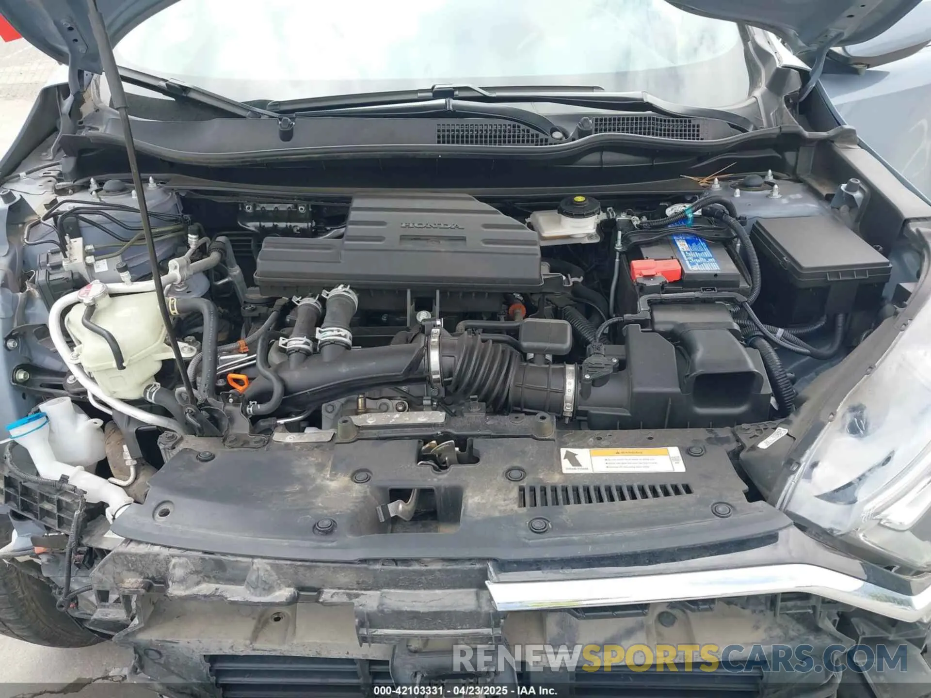 10 Фотография поврежденного автомобиля 7FARW2H74ME034022 HONDA CR-V 2021