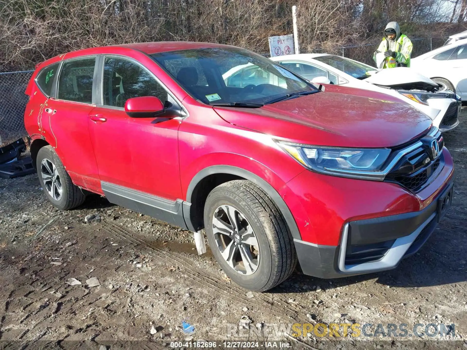 1 Photograph of a damaged car 7FARW2H78ME024769 HONDA CR-V 2021