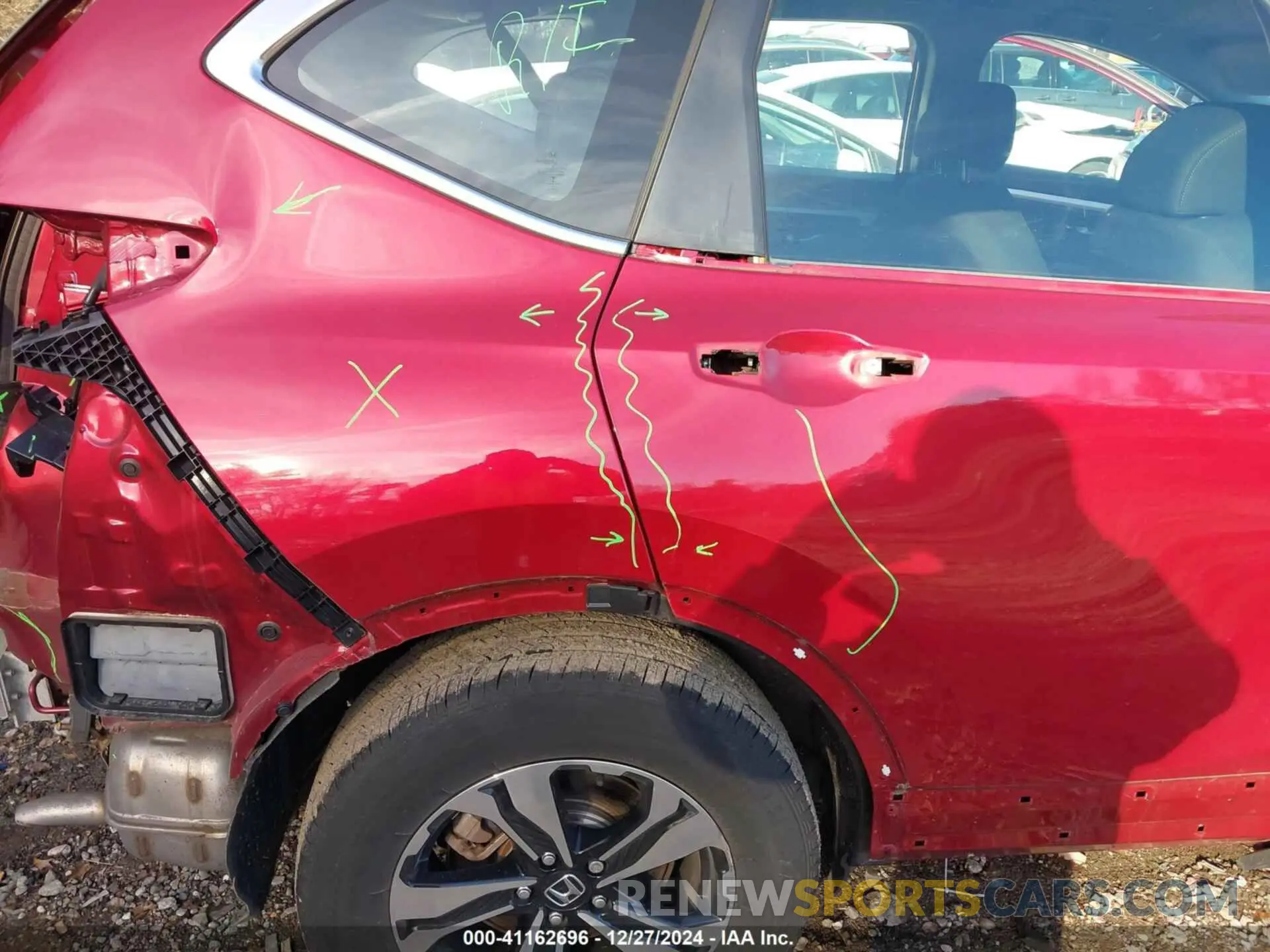19 Photograph of a damaged car 7FARW2H78ME024769 HONDA CR-V 2021