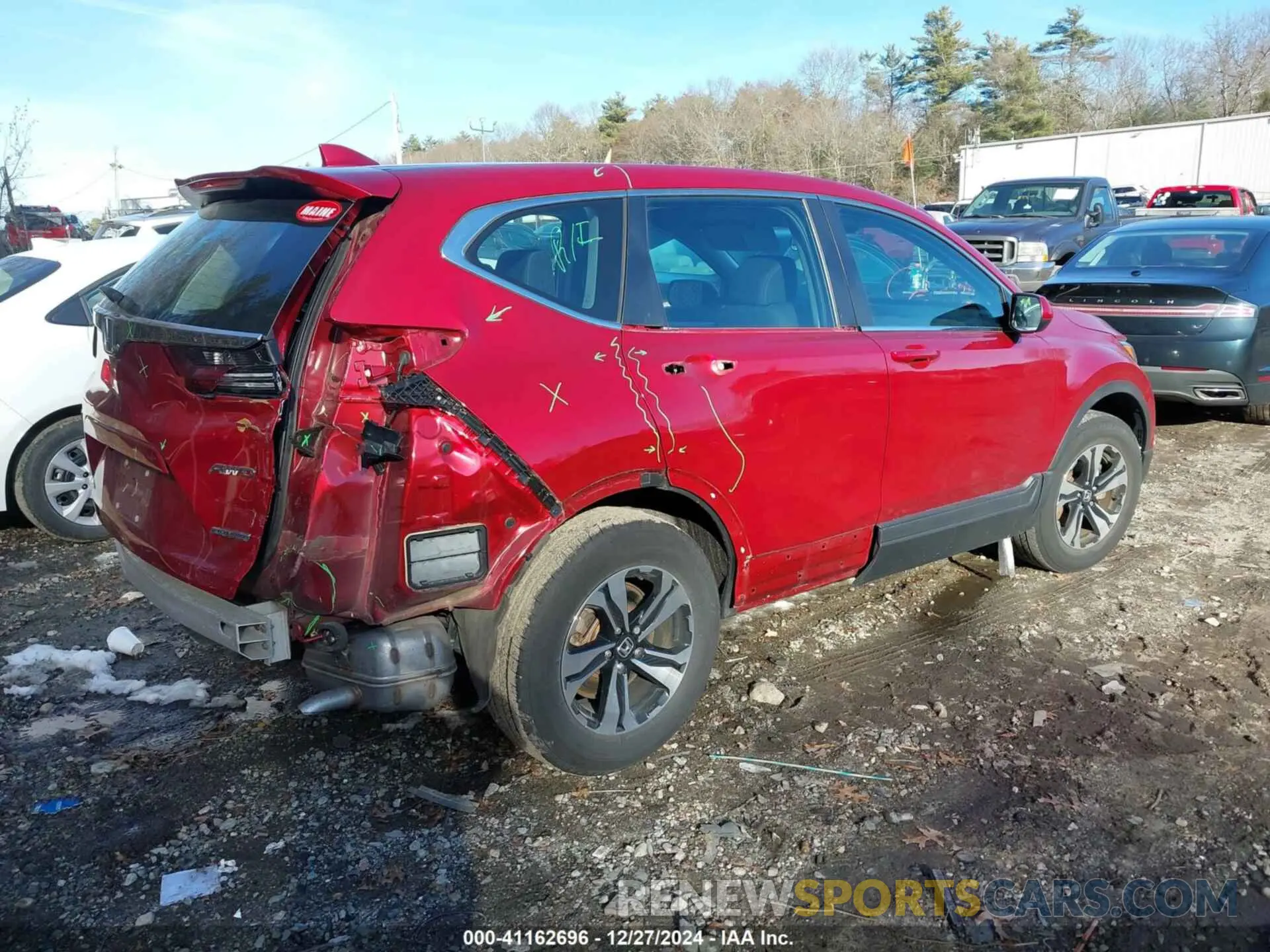 4 Photograph of a damaged car 7FARW2H78ME024769 HONDA CR-V 2021