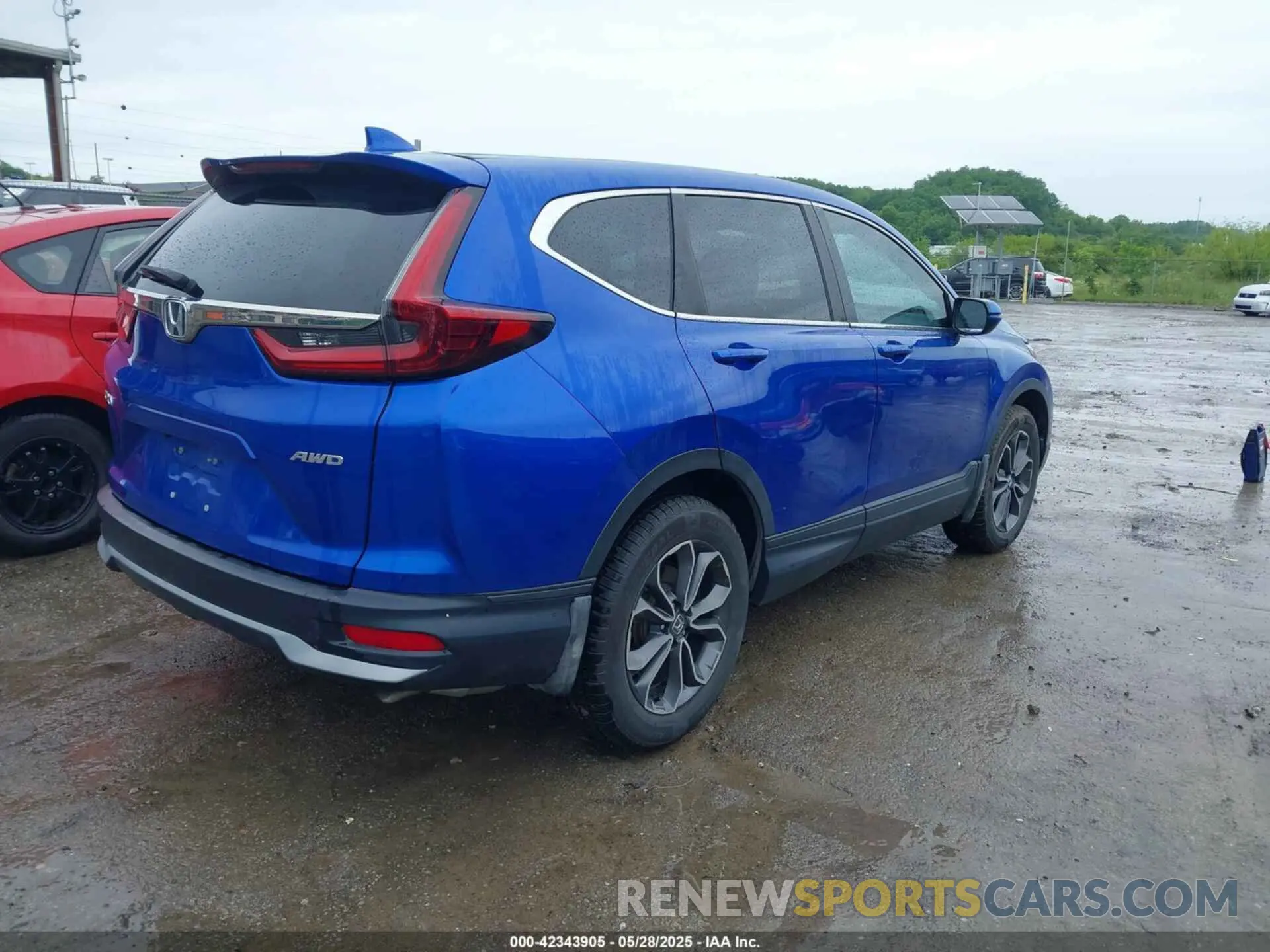 4 Фотография поврежденного автомобиля 7FARW2H81ME015131 HONDA CR-V 2021