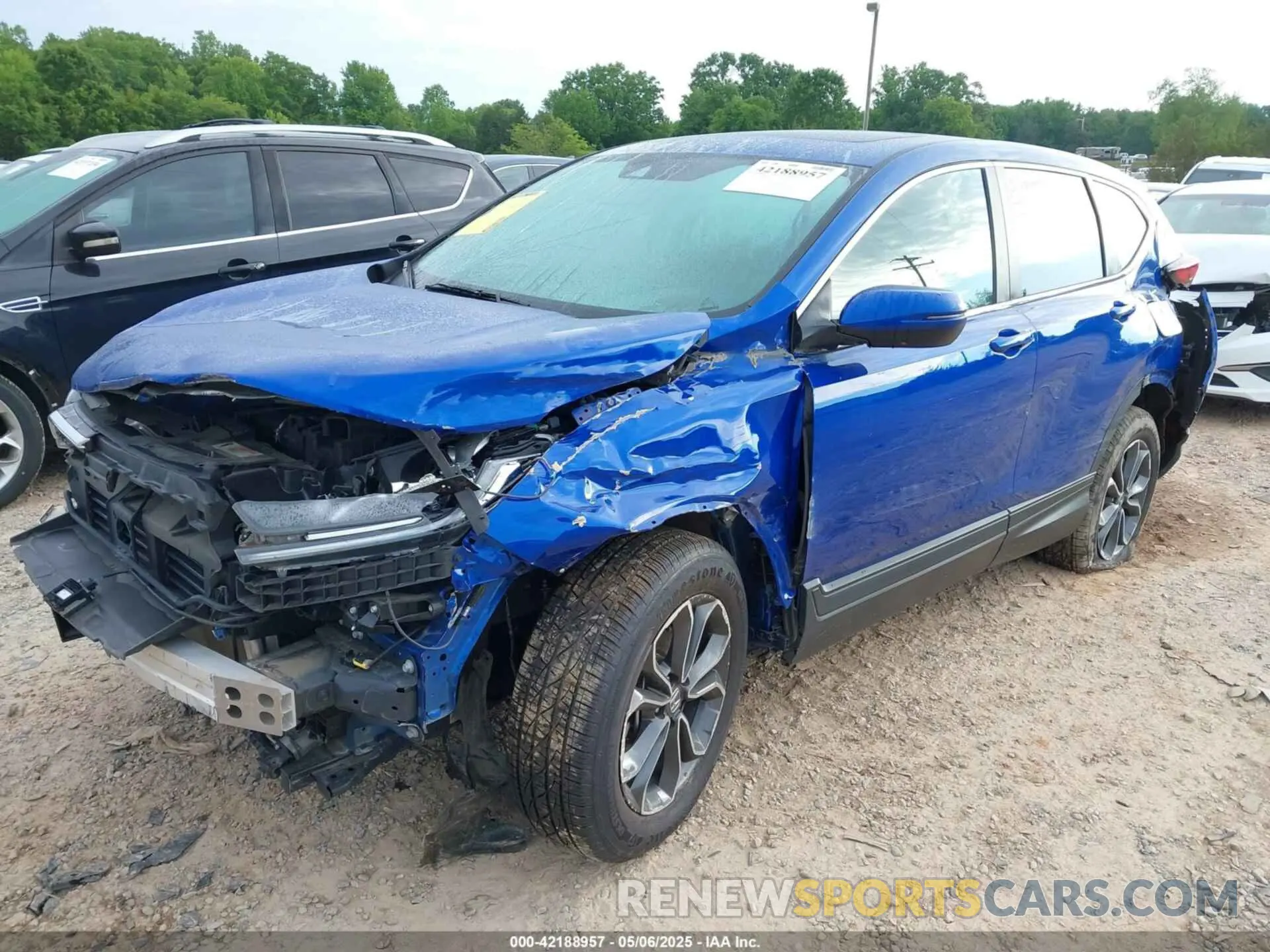 2 Photograph of a damaged car 7FARW2H82ME006776 HONDA CR-V 2021