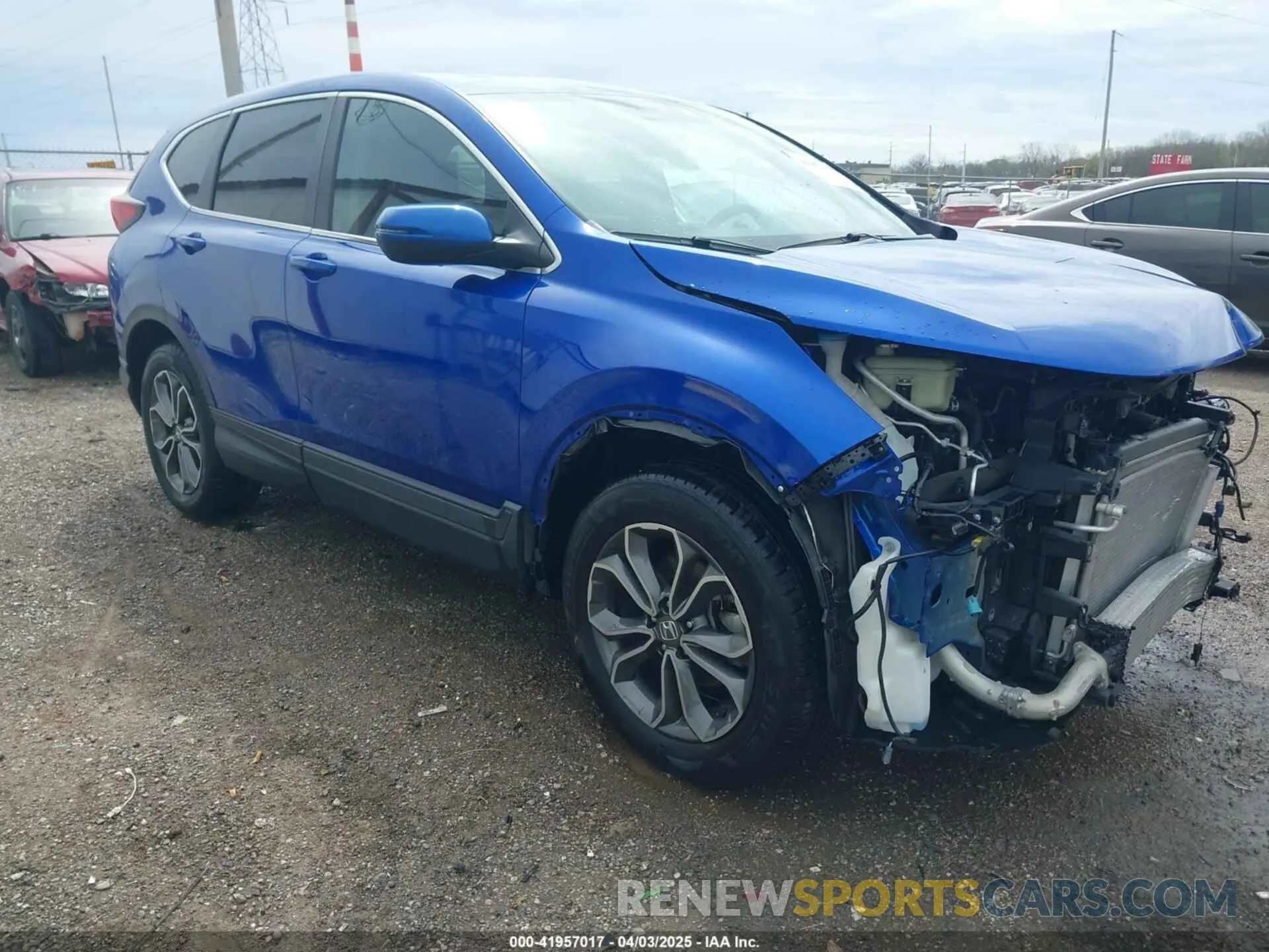 1 Фотография поврежденного автомобиля 7FARW2H82ME024307 HONDA CR-V 2021