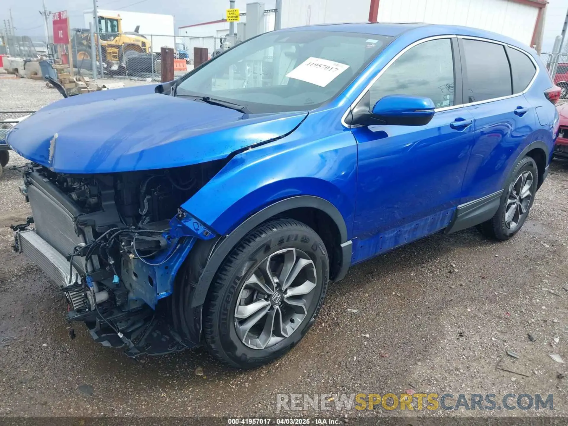 2 Фотография поврежденного автомобиля 7FARW2H82ME024307 HONDA CR-V 2021
