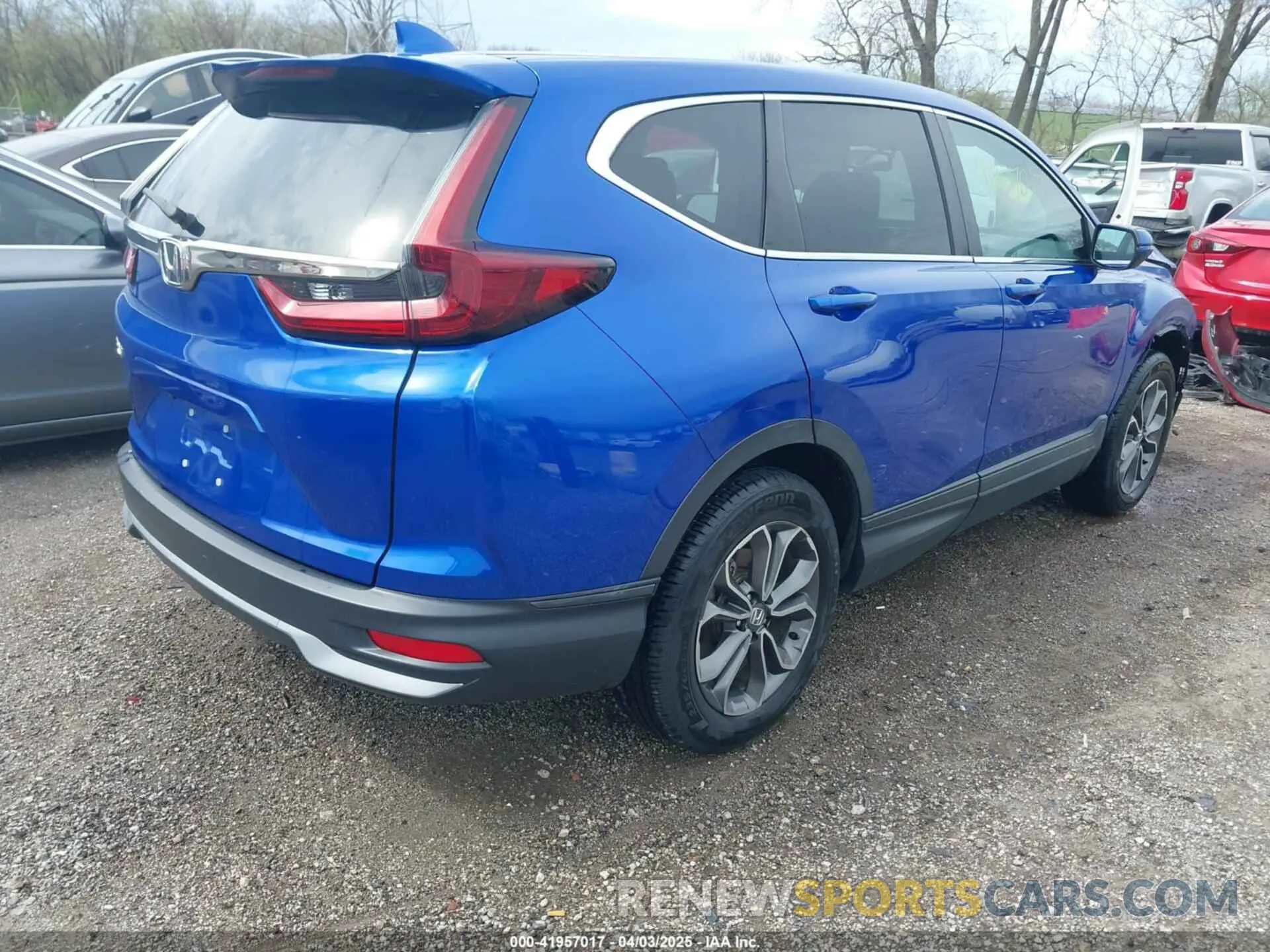 4 Фотография поврежденного автомобиля 7FARW2H82ME024307 HONDA CR-V 2021