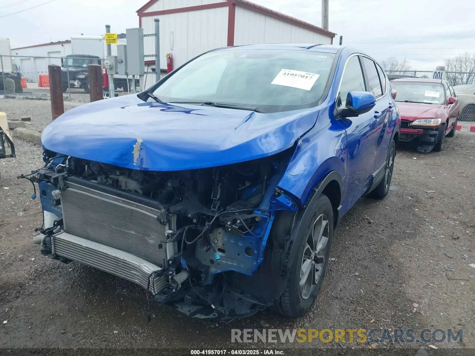 6 Фотография поврежденного автомобиля 7FARW2H82ME024307 HONDA CR-V 2021