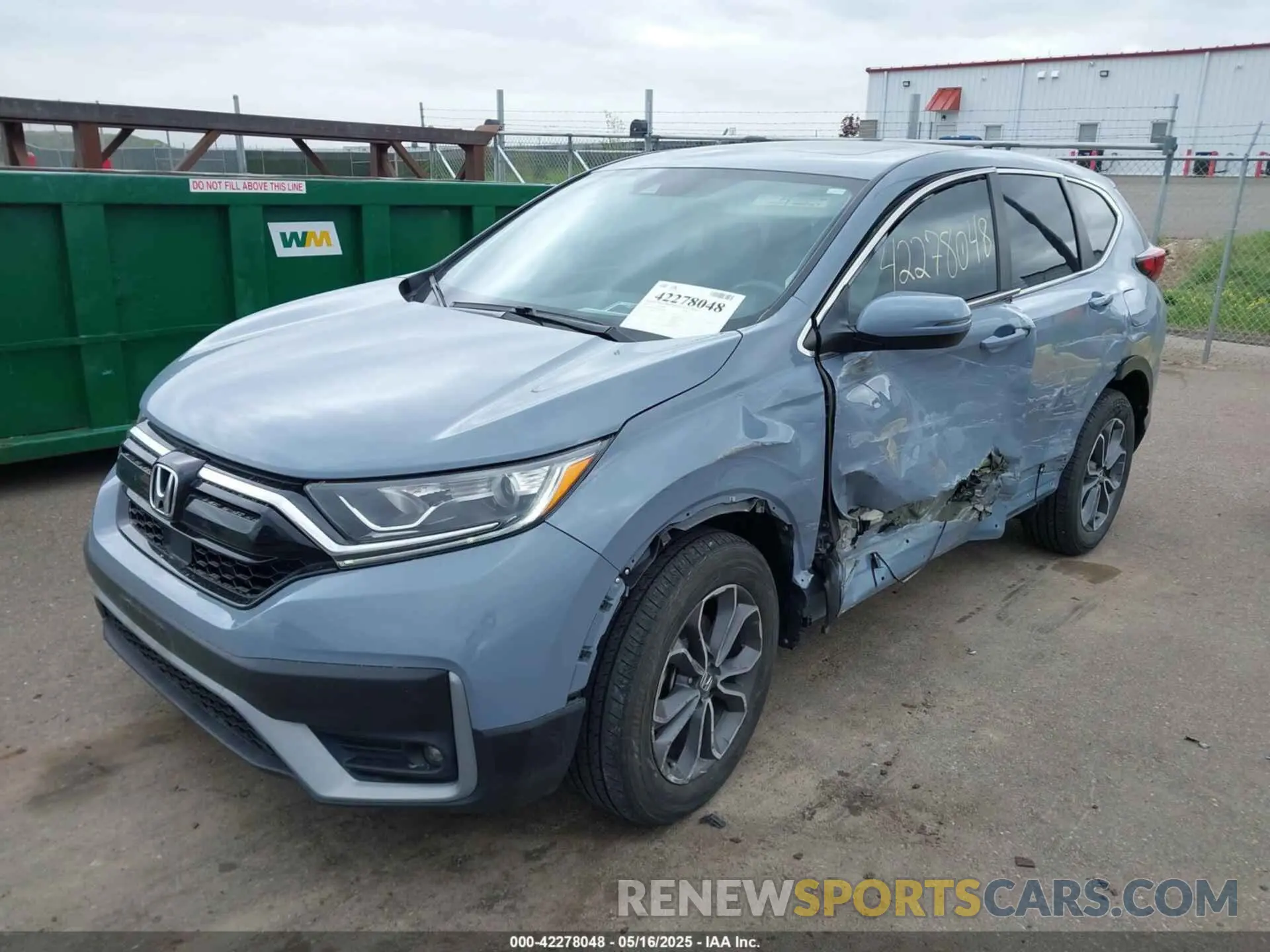2 Фотография поврежденного автомобиля 7FARW2H85ME035060 HONDA CR-V 2021