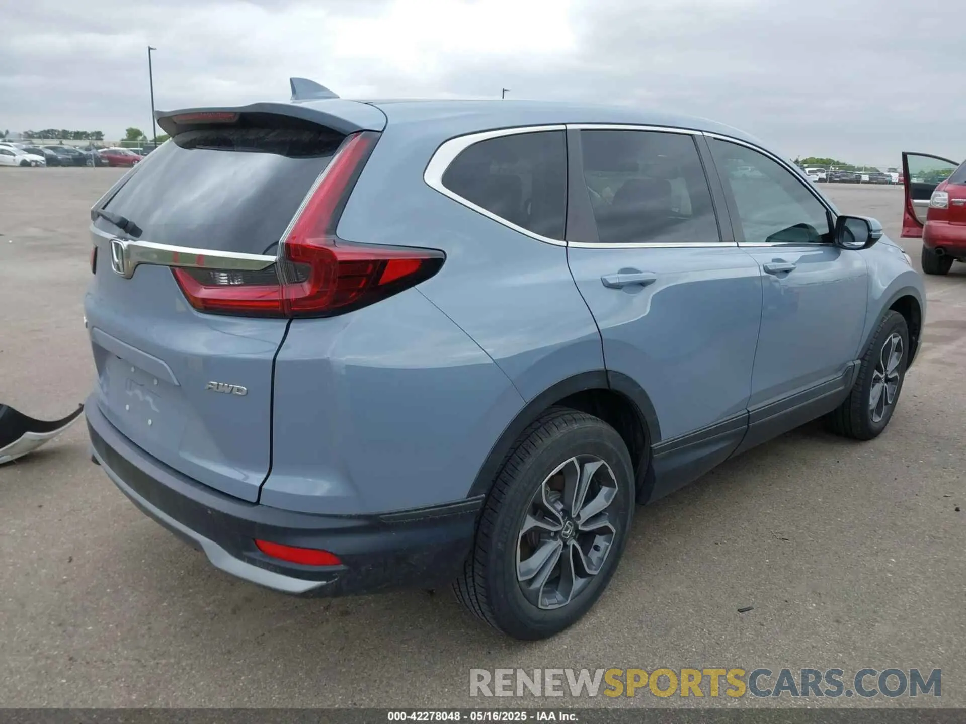 4 Фотография поврежденного автомобиля 7FARW2H85ME035060 HONDA CR-V 2021
