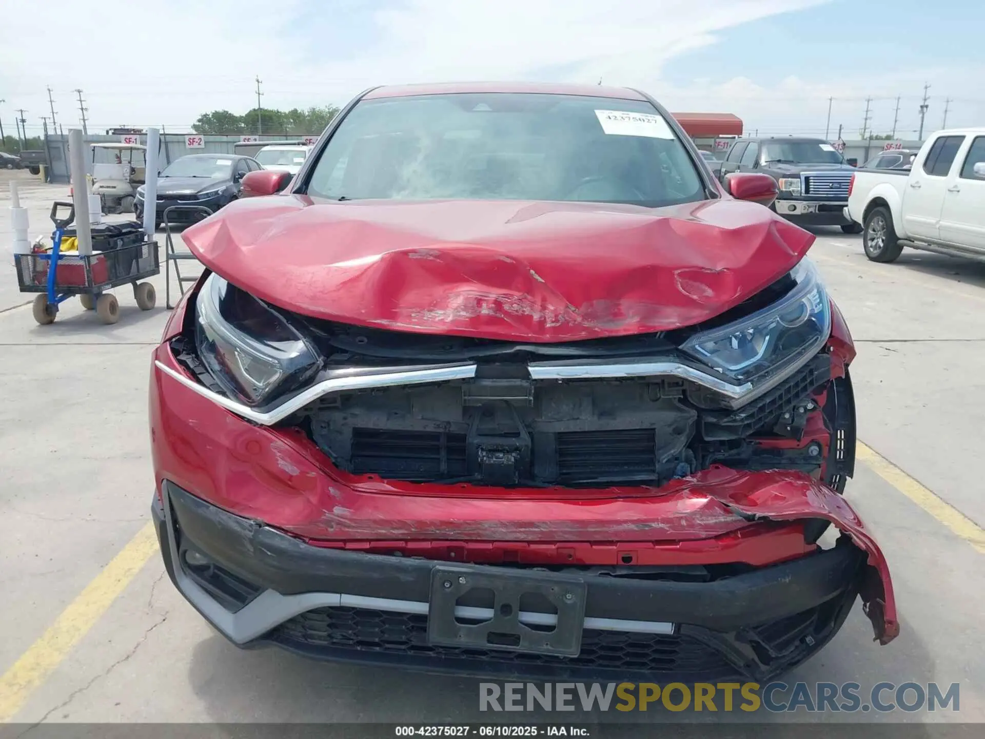 13 Фотография поврежденного автомобиля 2HKRW1H58NH400720 HONDA CR-V 2022