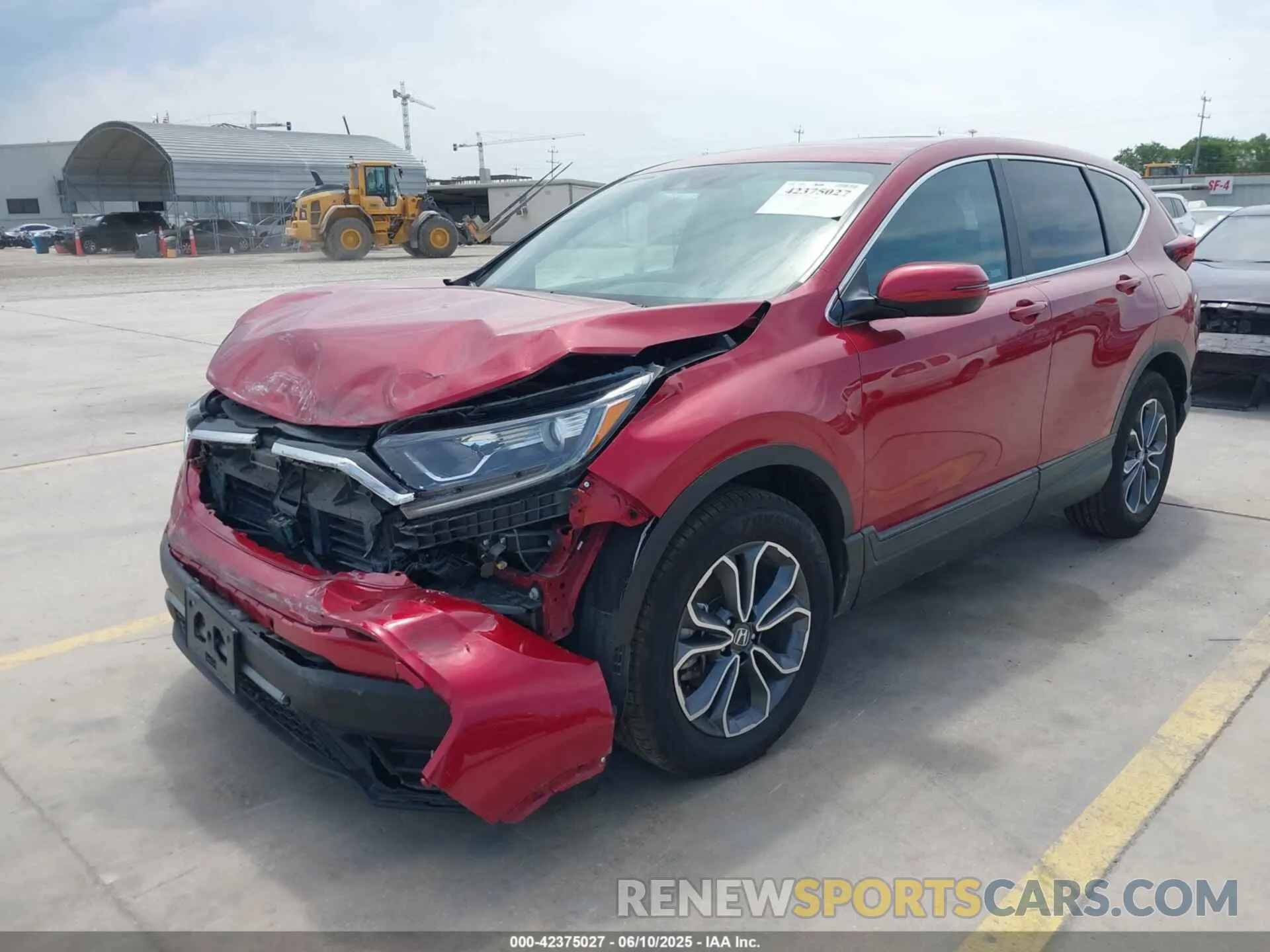 2 Фотография поврежденного автомобиля 2HKRW1H58NH400720 HONDA CR-V 2022
