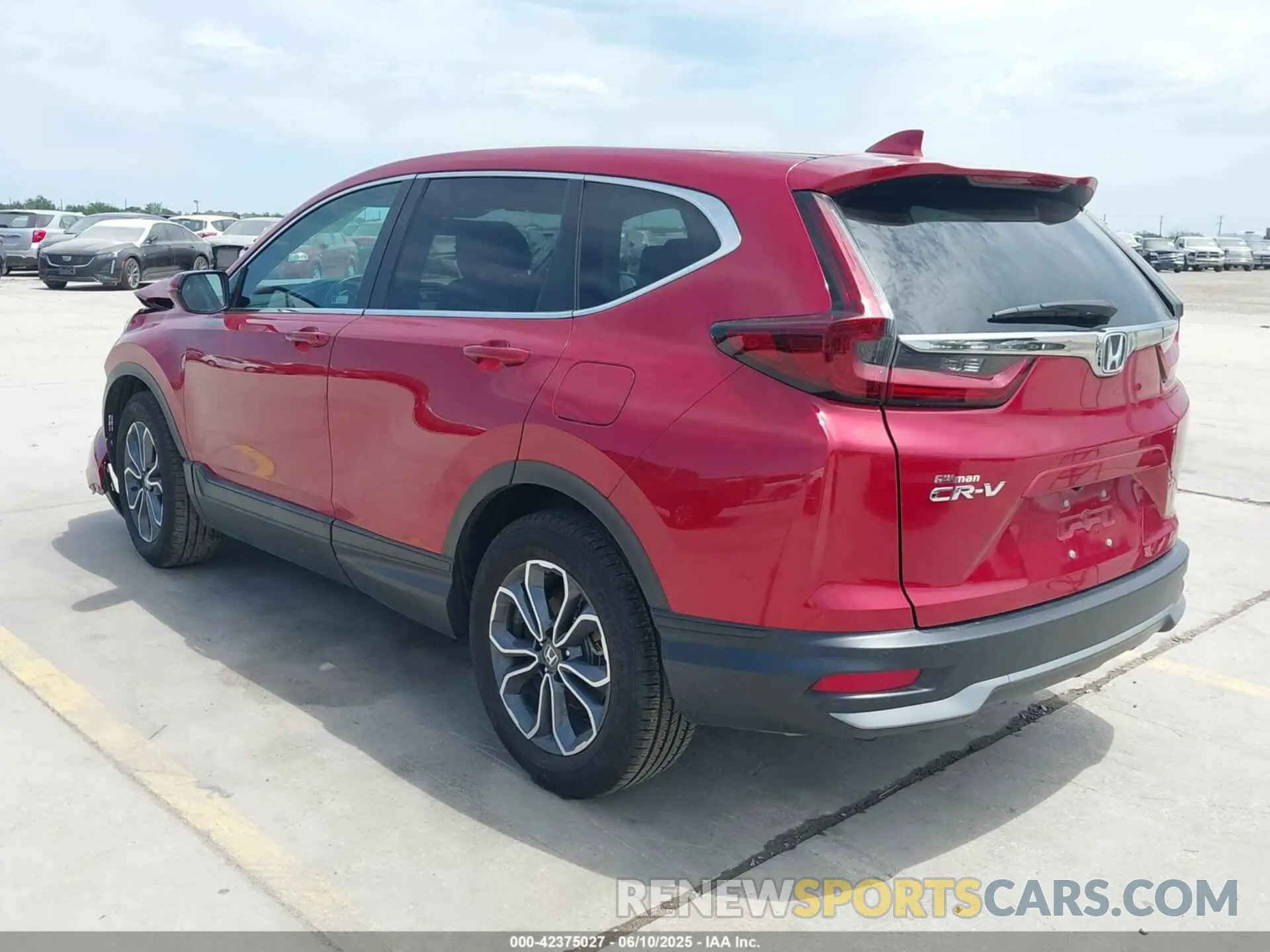3 Фотография поврежденного автомобиля 2HKRW1H58NH400720 HONDA CR-V 2022