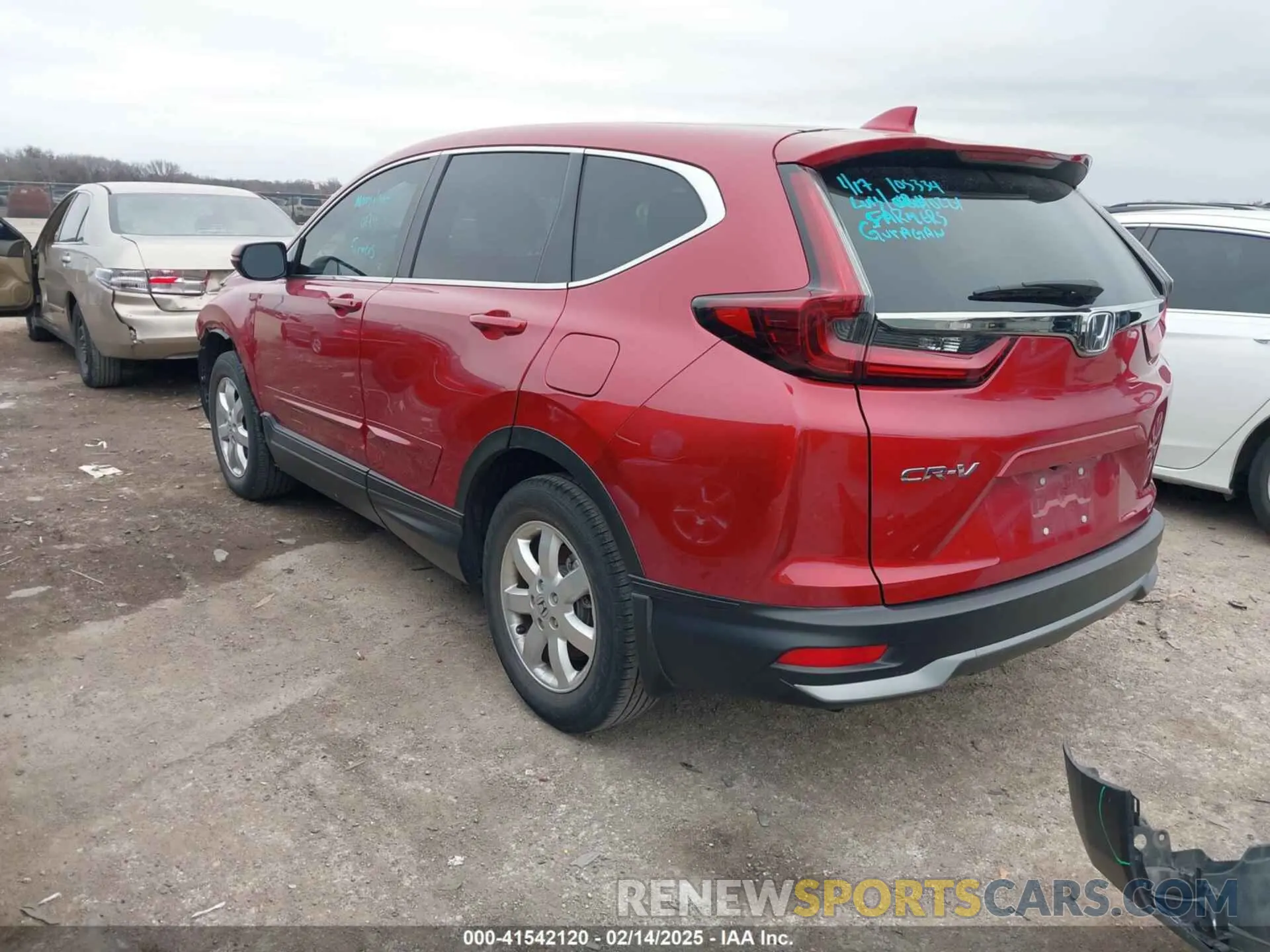 3 Photograph of a damaged car 2HKRW1H59NH405702 HONDA CR-V 2022