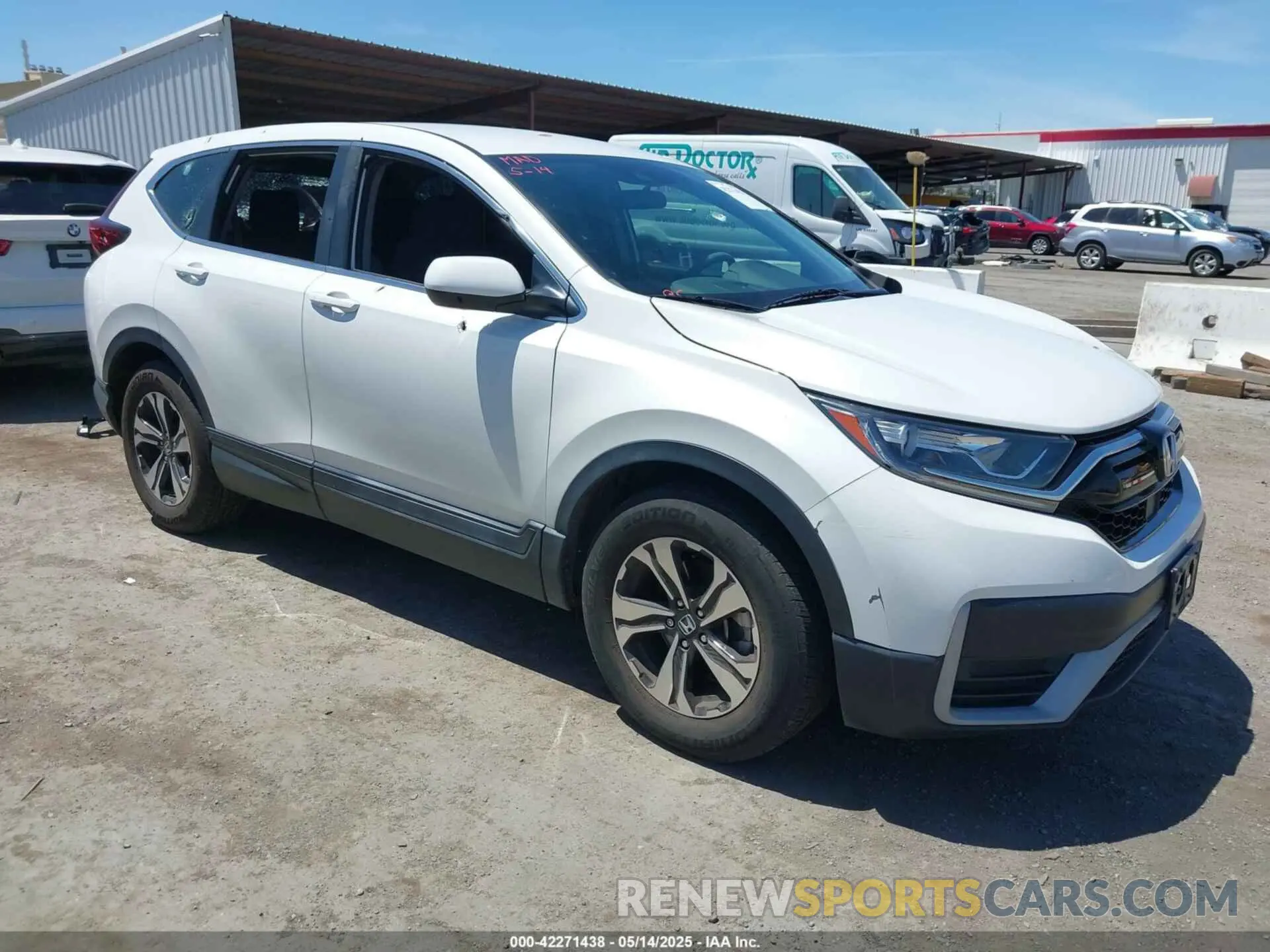 1 Photograph of a damaged car 2HKRW1H72NH401444 HONDA CR-V 2022