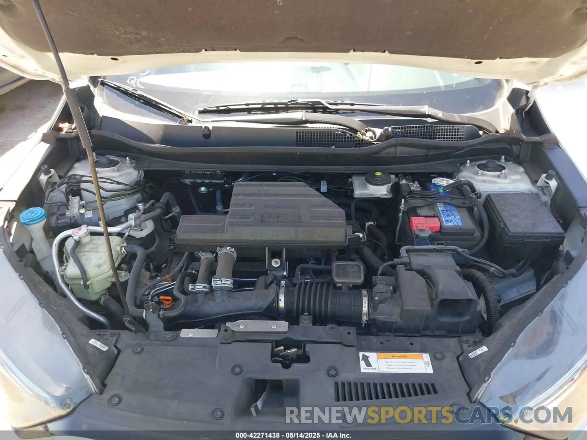 10 Photograph of a damaged car 2HKRW1H72NH401444 HONDA CR-V 2022
