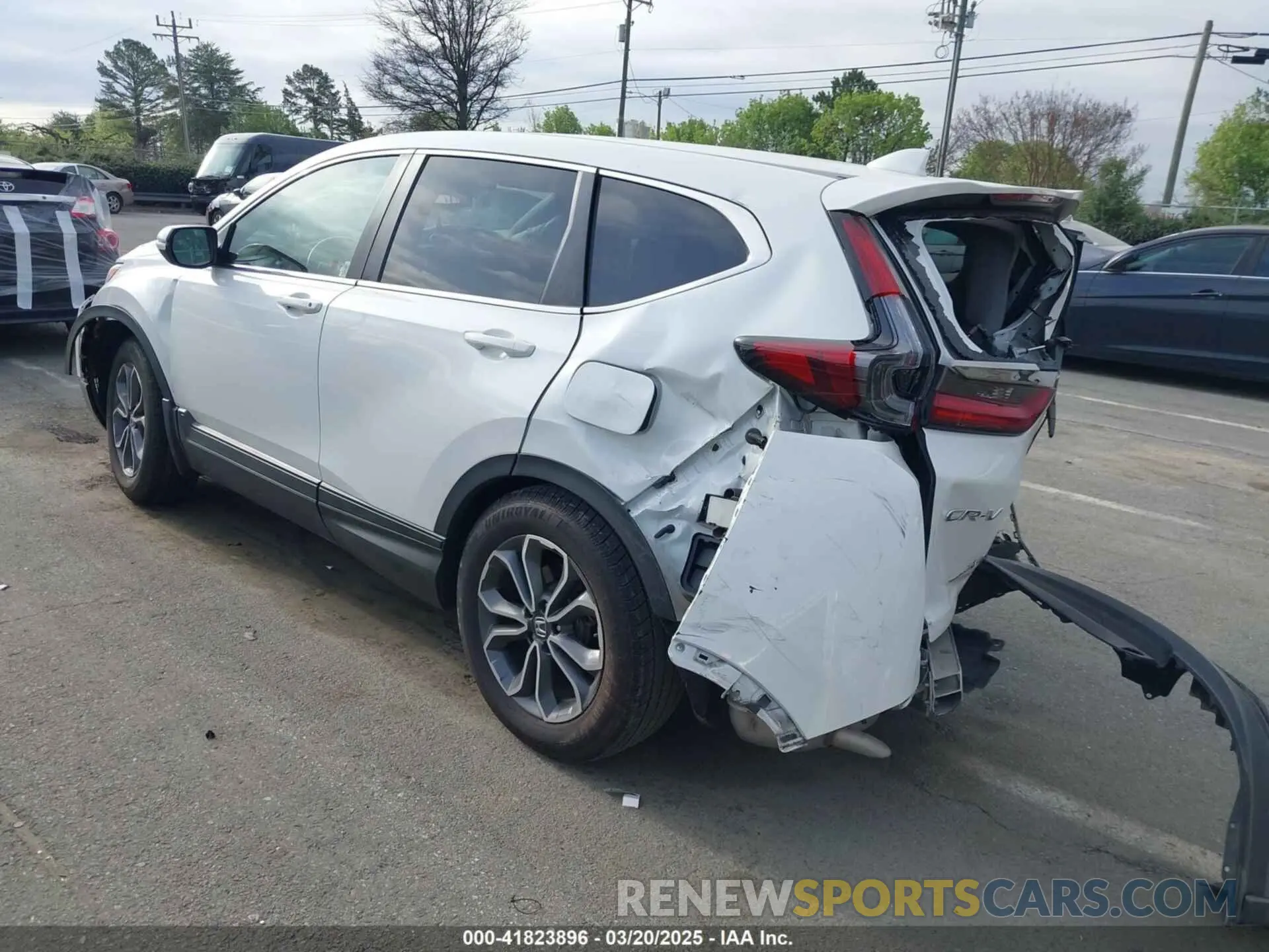 3 Photograph of a damaged car 2HKRW1H89NH409209 HONDA CR-V 2022