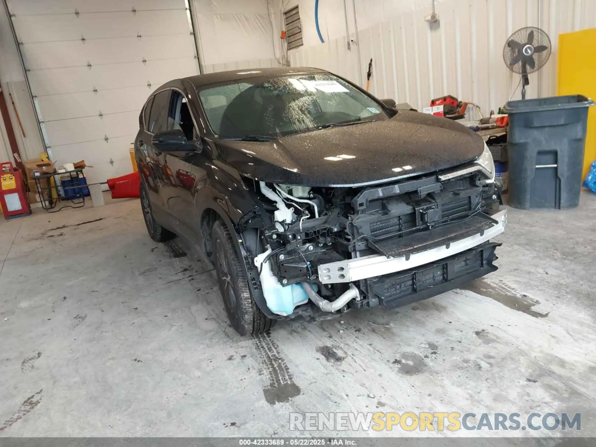 1 Photograph of a damaged car 2HKRW2H51NH624403 HONDA CR-V 2022